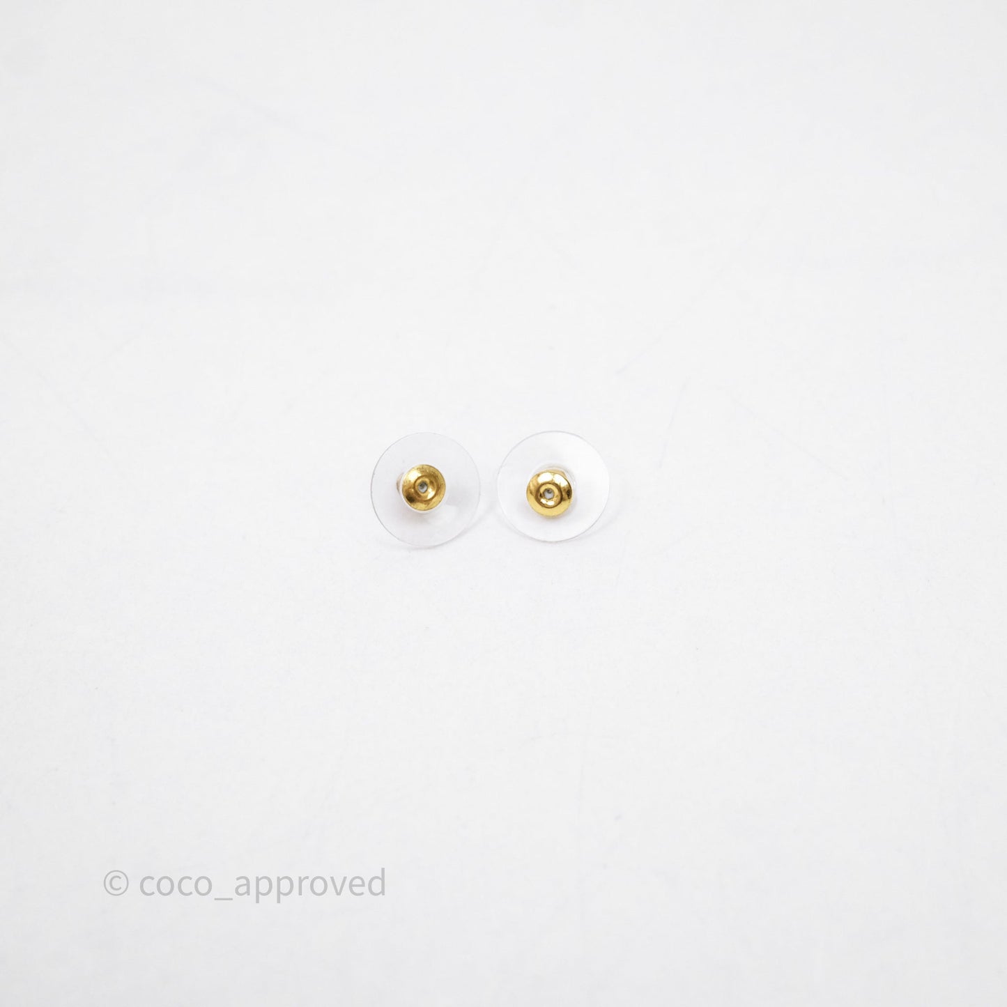 Chanel CC Crystals Round Earrings 21K