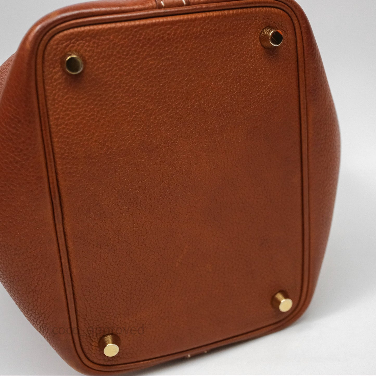 Hermès Picotin Lock 18 Fauve Barenia Gold Hardware