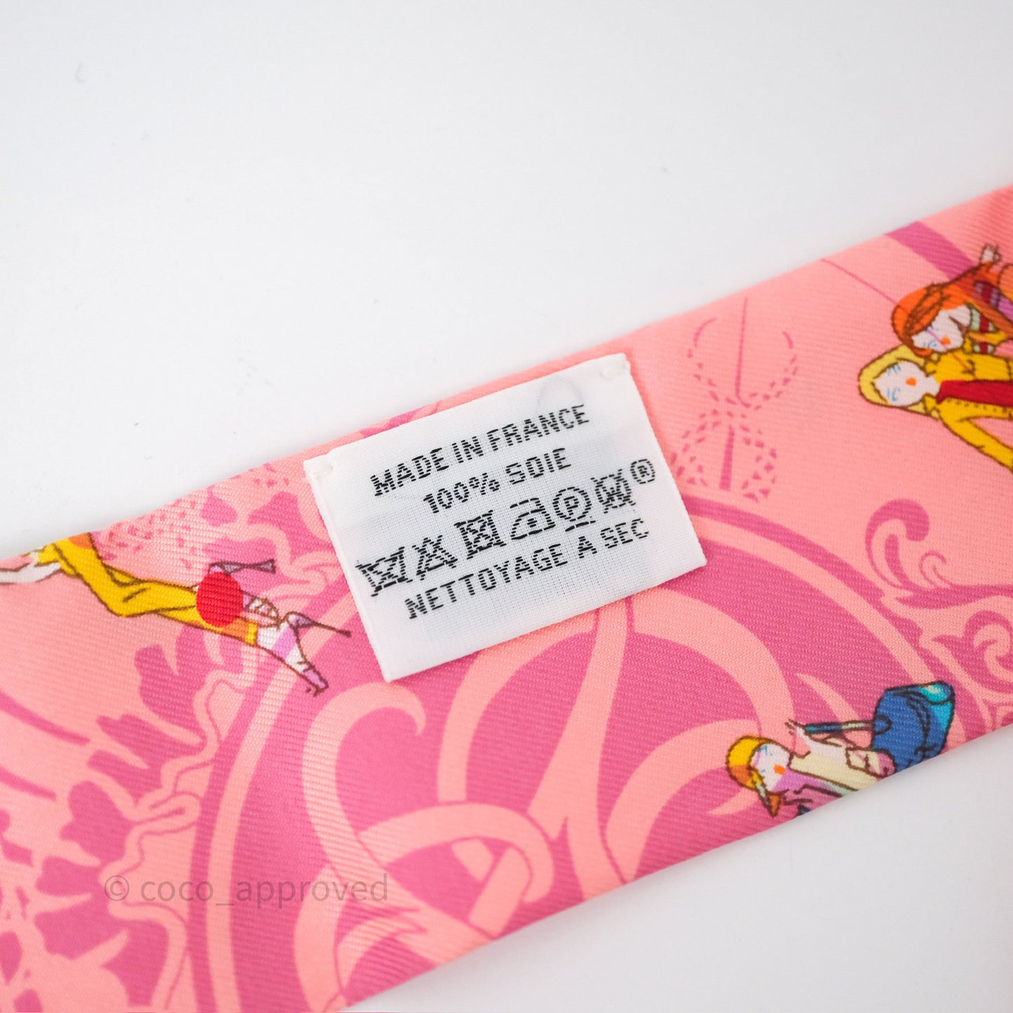 Hermès Ex-Libris Les Parisiennes Silk Twilly