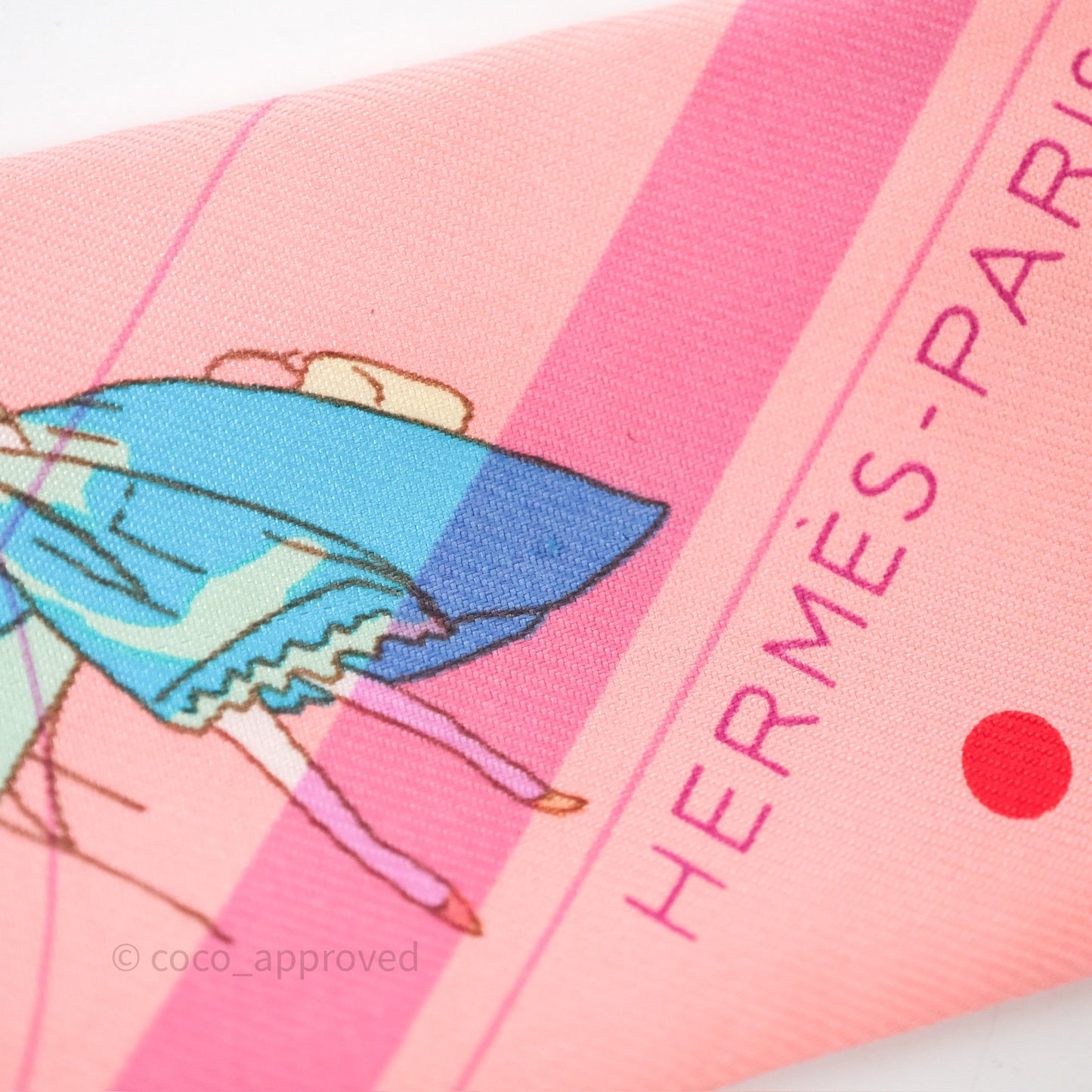 Hermès Ex-Libris Les Parisiennes Silk Twilly