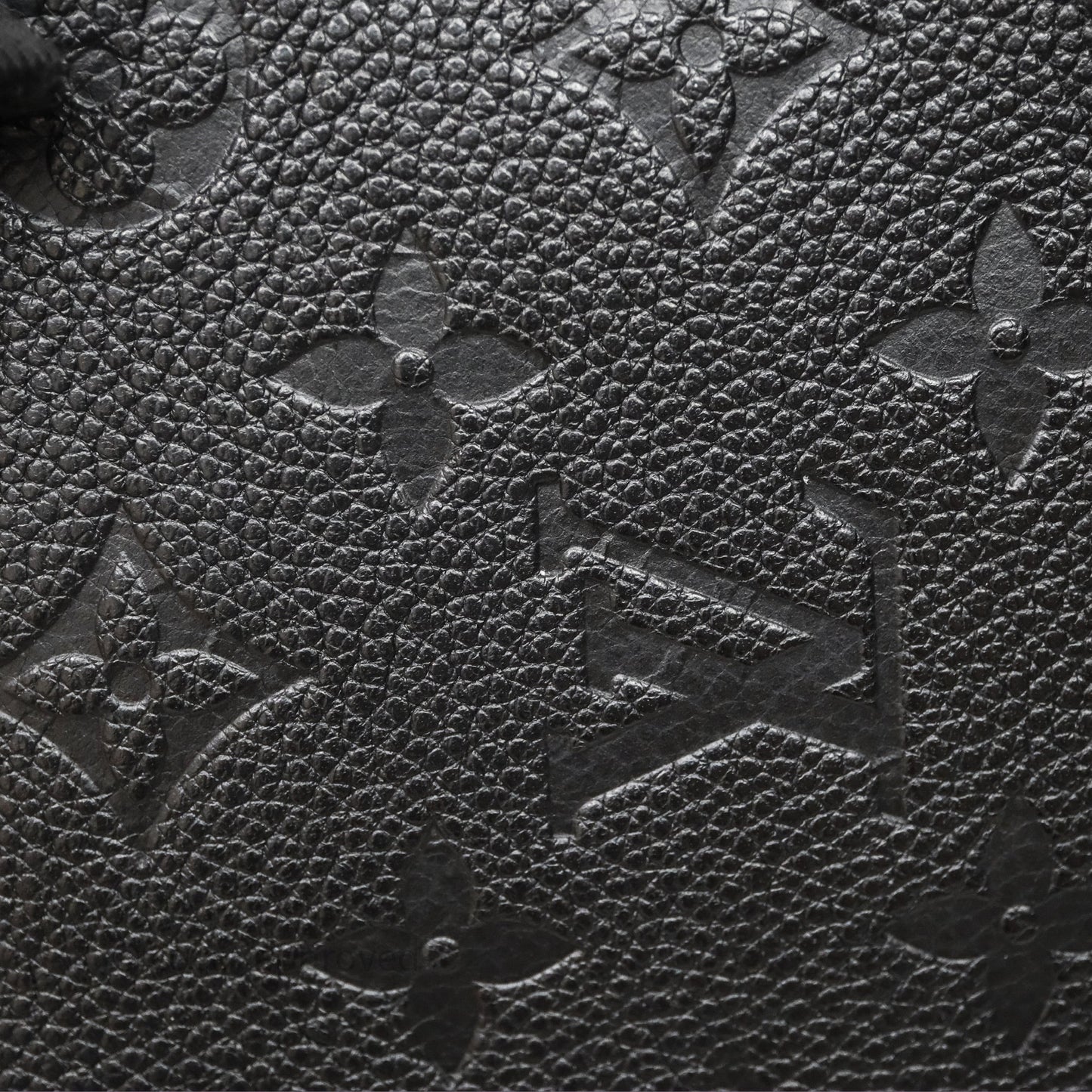 Louis Vuitton Diane Black Monogram Empreinte Leather