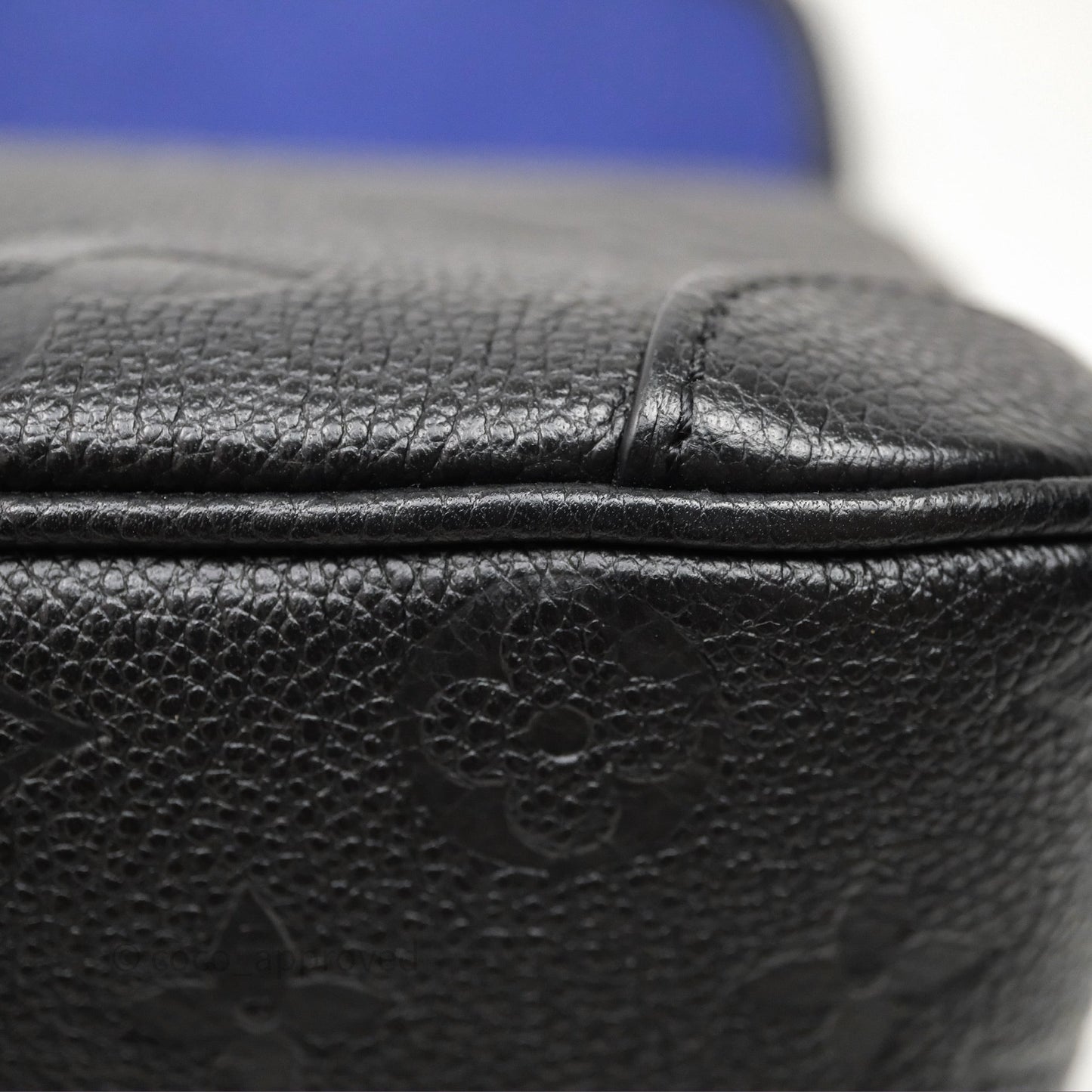 Louis Vuitton Diane Black Monogram Empreinte Leather