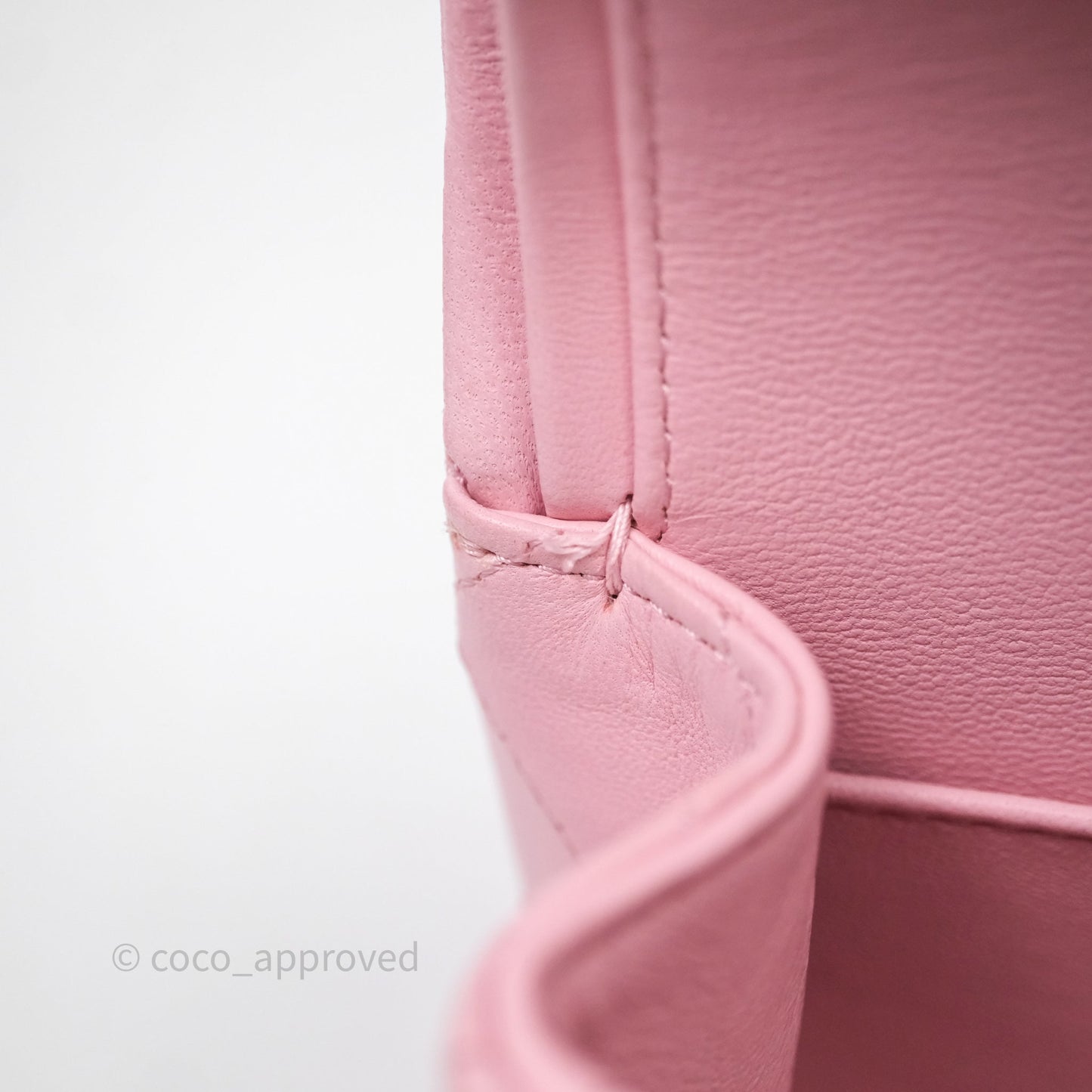 Chanel Small Classic Quilted Flap Pink Lambskin Gold Hardware