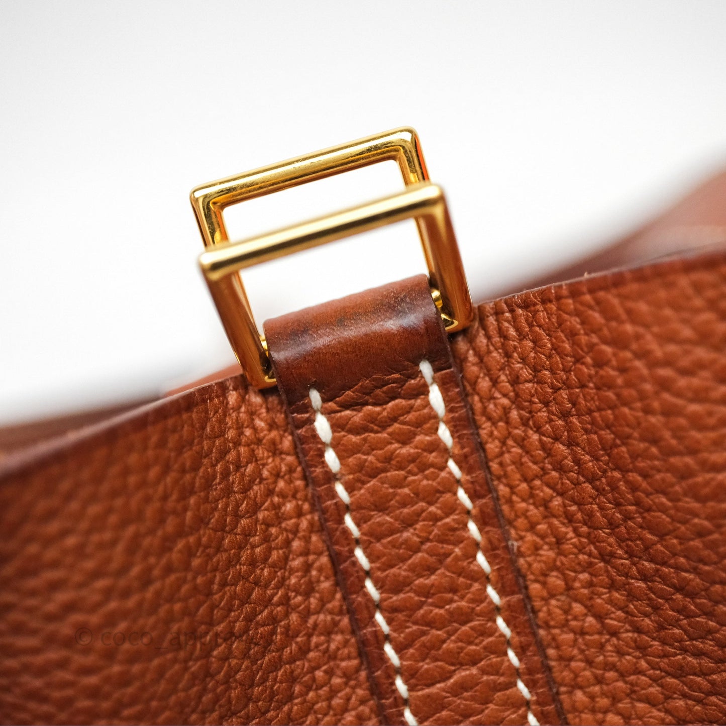 Hermès Picotin Lock 18 Fauve Barenia Gold Hardware
