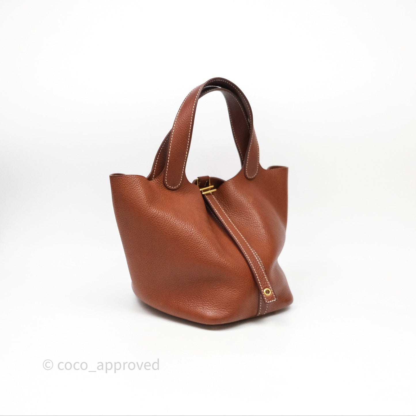Hermès Picotin Lock 18 Fauve Barenia Gold Hardware