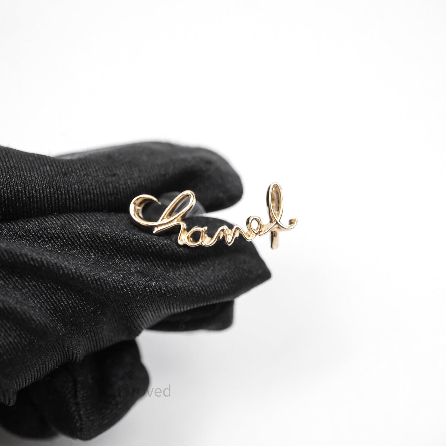 Chanel CC Coco Crystal Earrings Earrings Gold Tone 22P