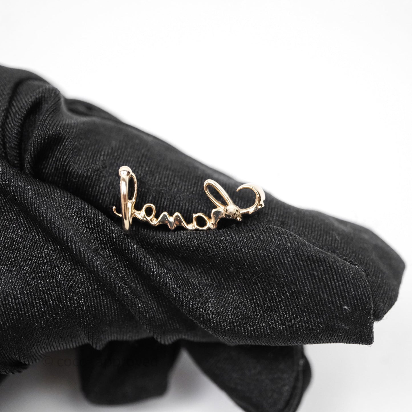 Chanel CC Coco Crystal Earrings Earrings Gold Tone 22P