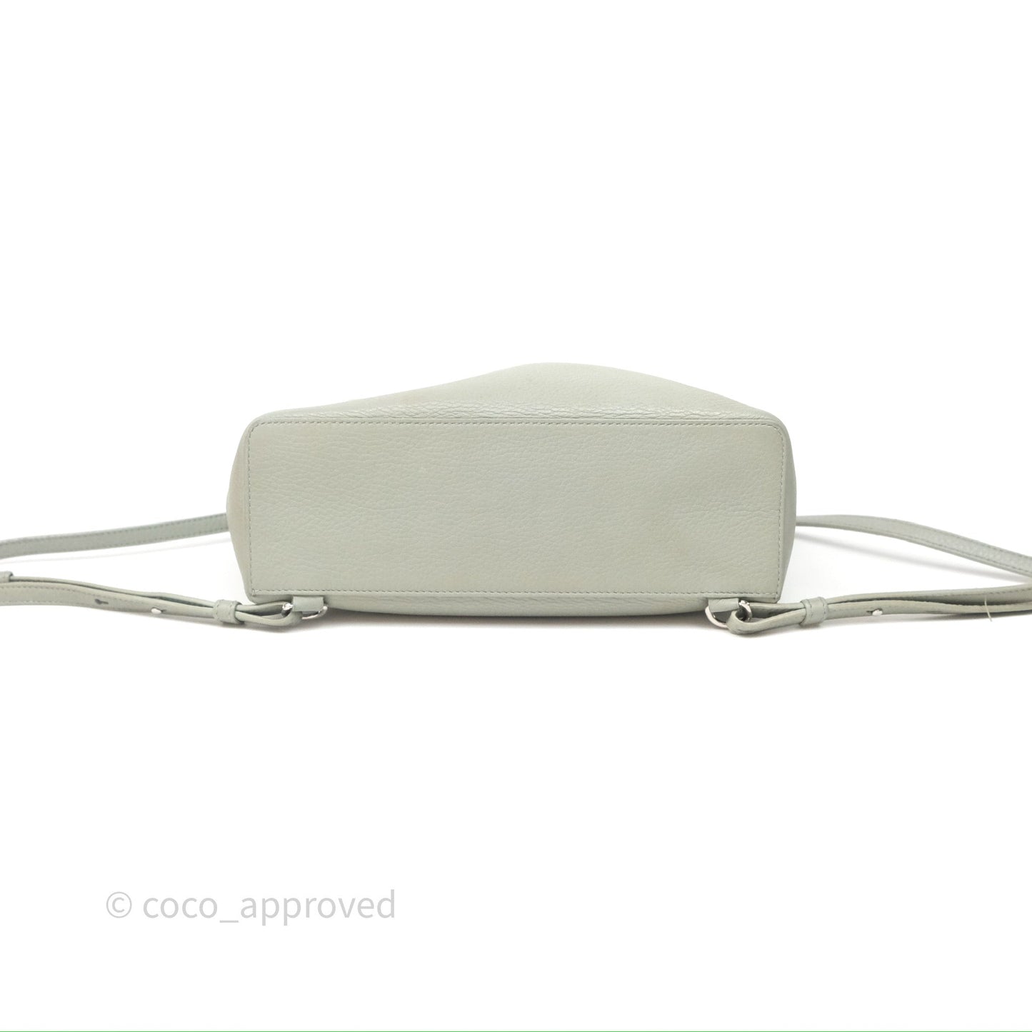 Loro Piana Extra Pocket Backpack L23.5 Eucalyptus/Antique Silver Hardware