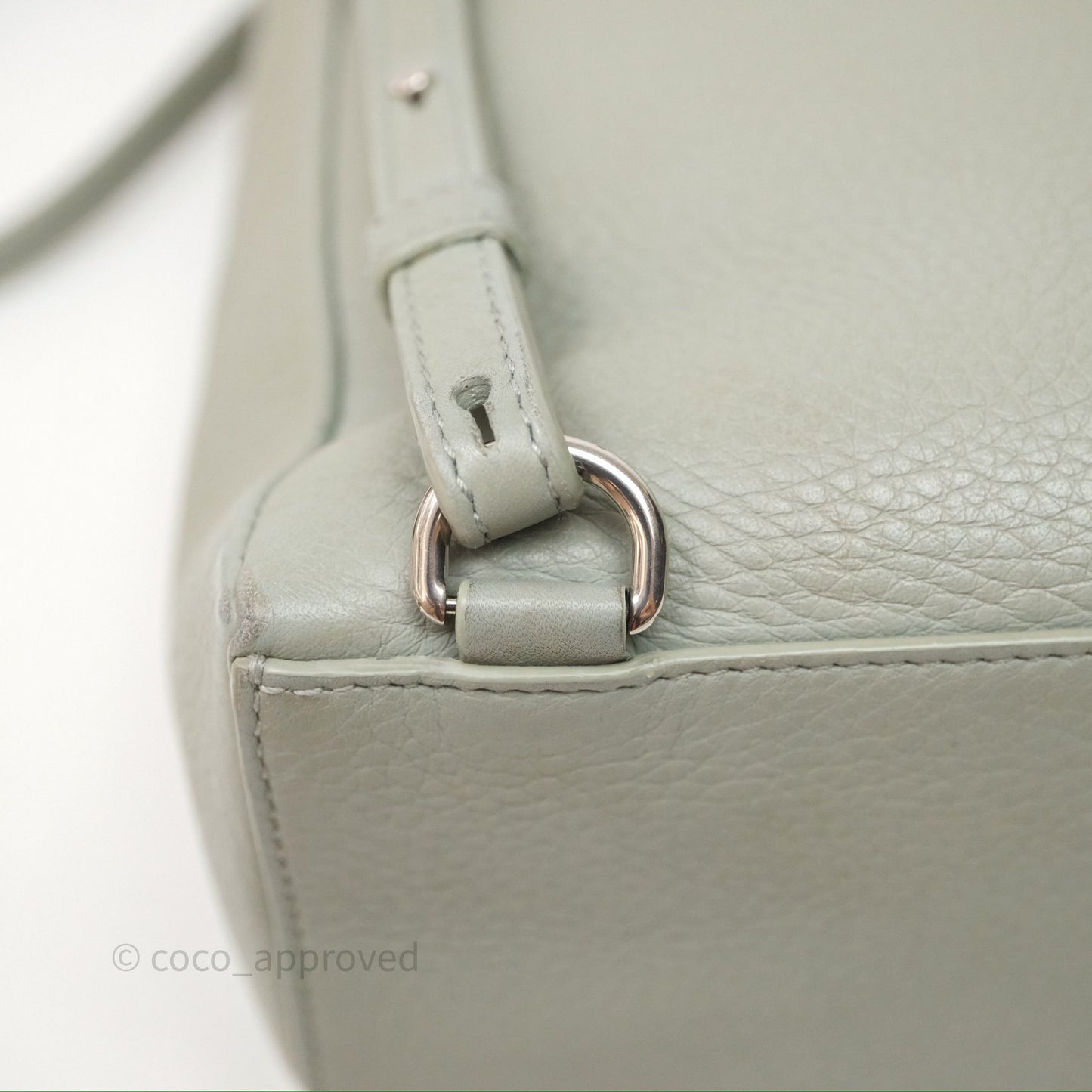 Loro Piana Extra Pocket Backpack L23.5 Eucalyptus/Antique Silver Hardware