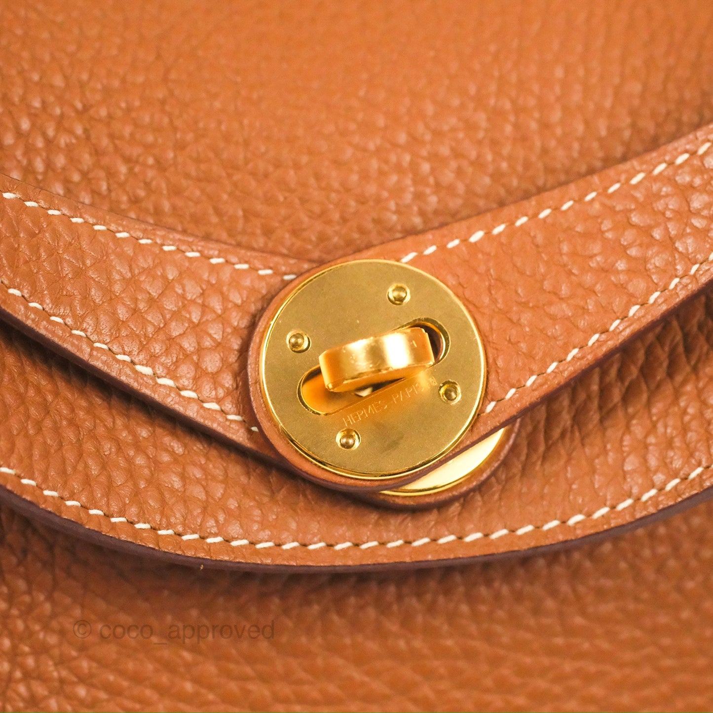 Hermès Lindy 26 Gold Verso Rouge Tomate Clemence Gold Hardware