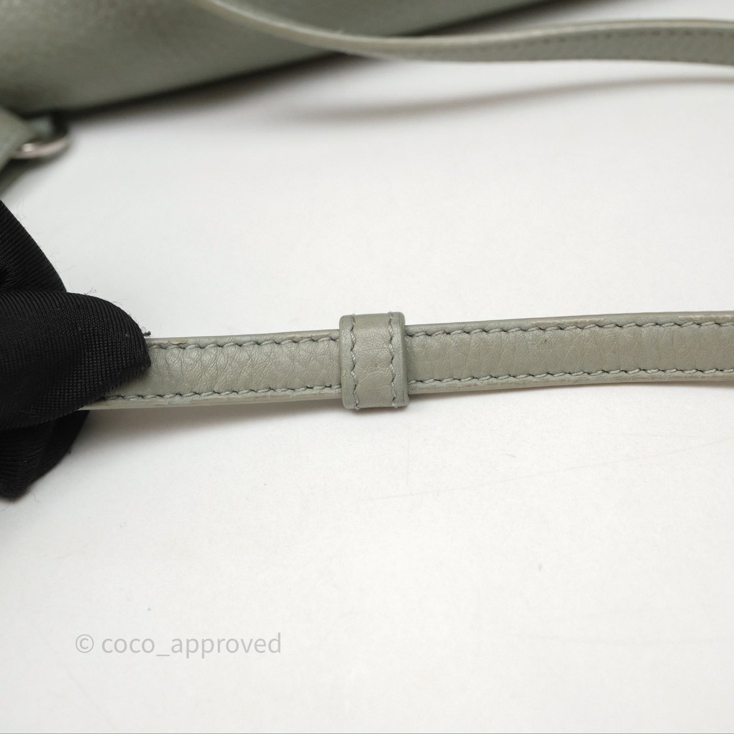 Loro Piana Extra Pocket Backpack L23.5 Eucalyptus/Antique Silver Hardware