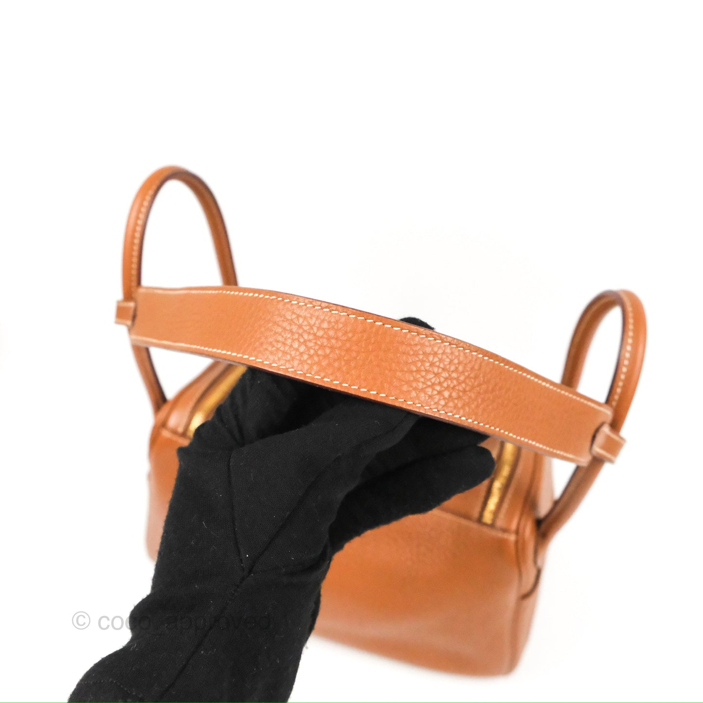 Hermès Lindy 26 Gold Verso Rouge Tomate Clemence Gold Hardware