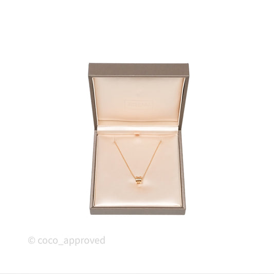 Bvlgari Mini Zero1 Necklace Rose Gold