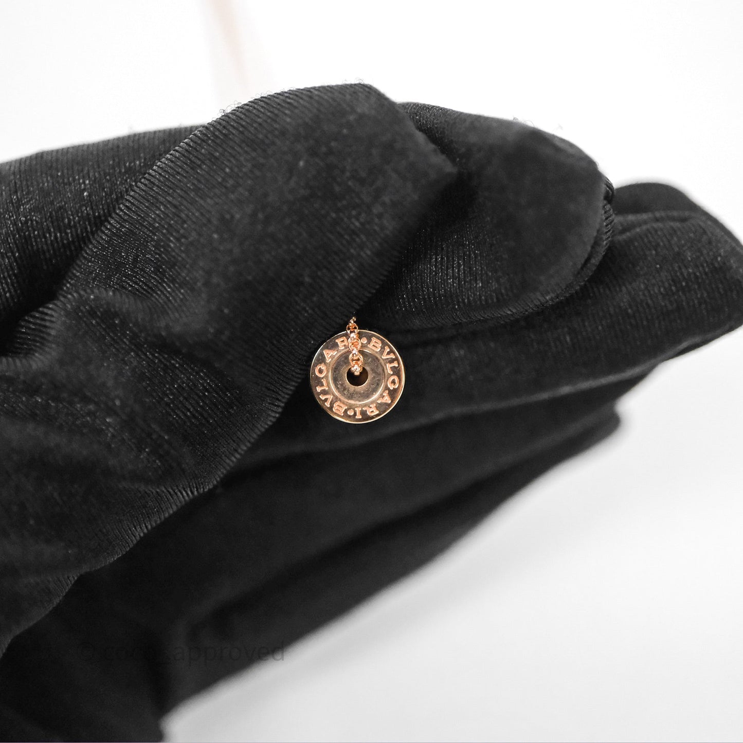 Bvlgari Mini Zero1 Necklace Rose Gold