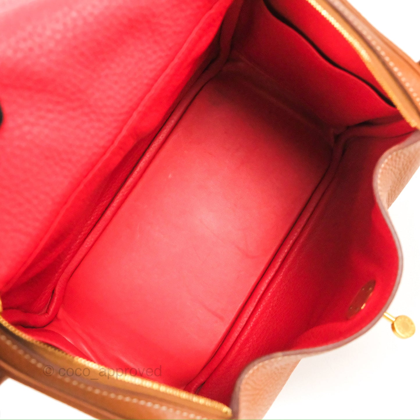 Hermès Lindy 26 Gold Verso Rouge Tomate Clemence Gold Hardware