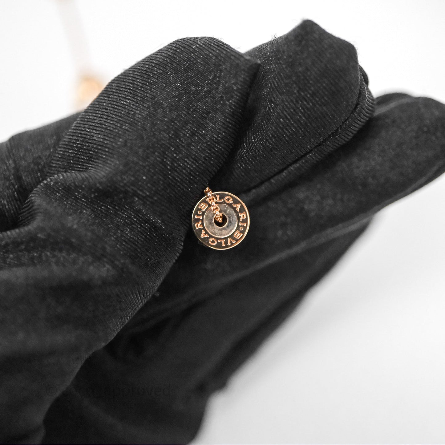 Bvlgari Mini Zero1 Necklace Rose Gold