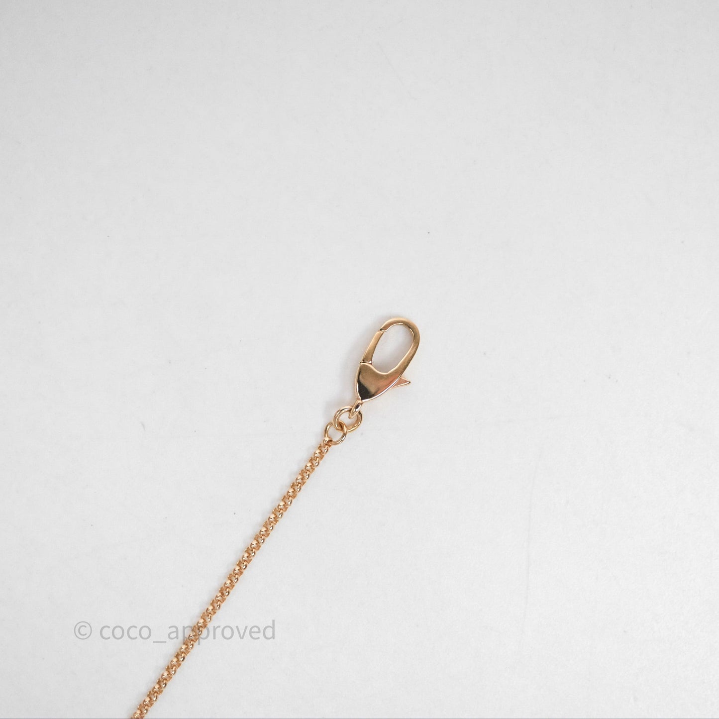 Bvlgari Mini Zero1 Necklace Rose Gold