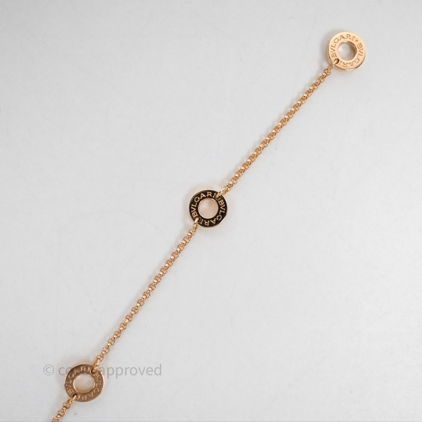 Bvlgari Mini Zero1 Necklace Rose Gold
