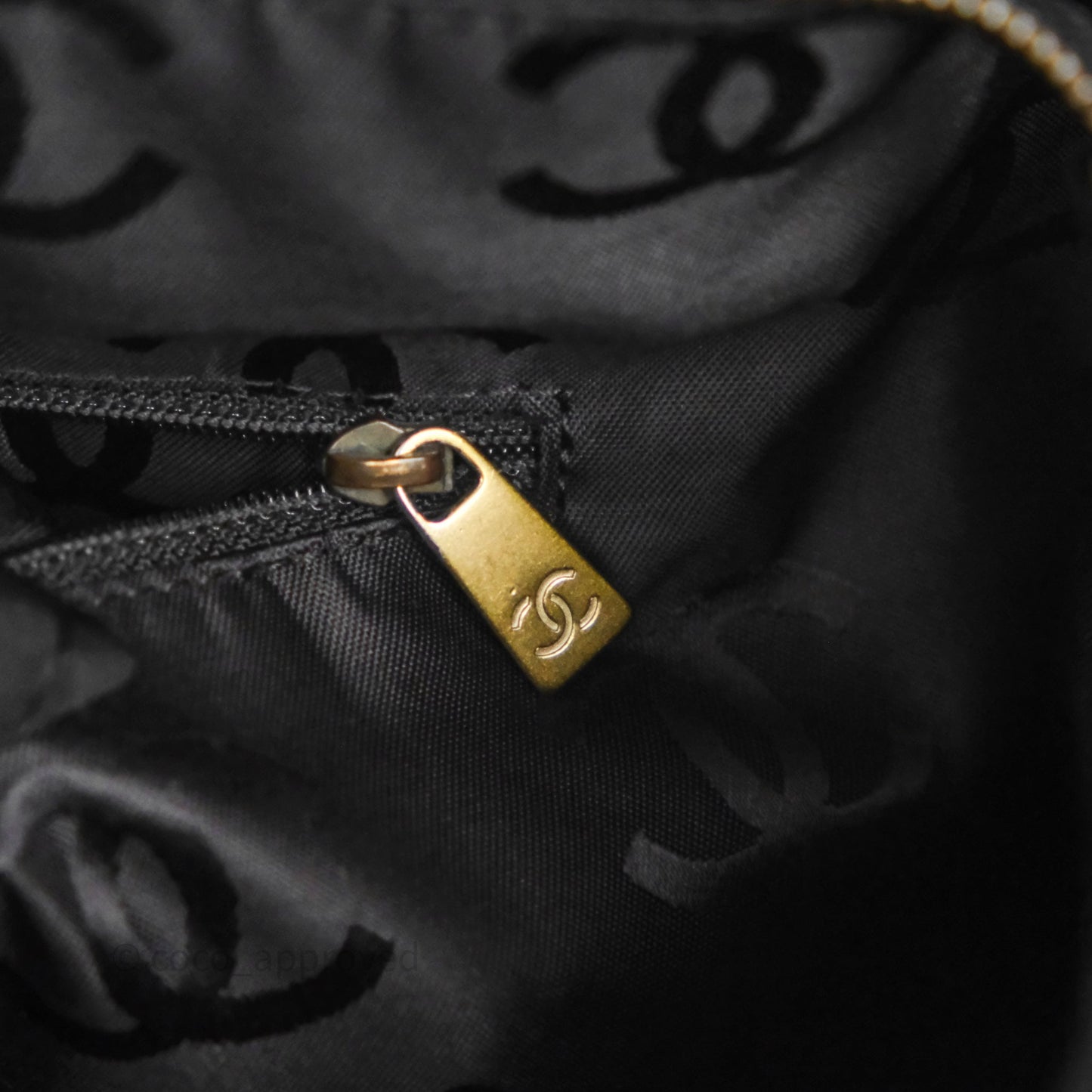 Chanel Vintage Shoulder Bag Quilted Black Suede Aged Gold Hardware