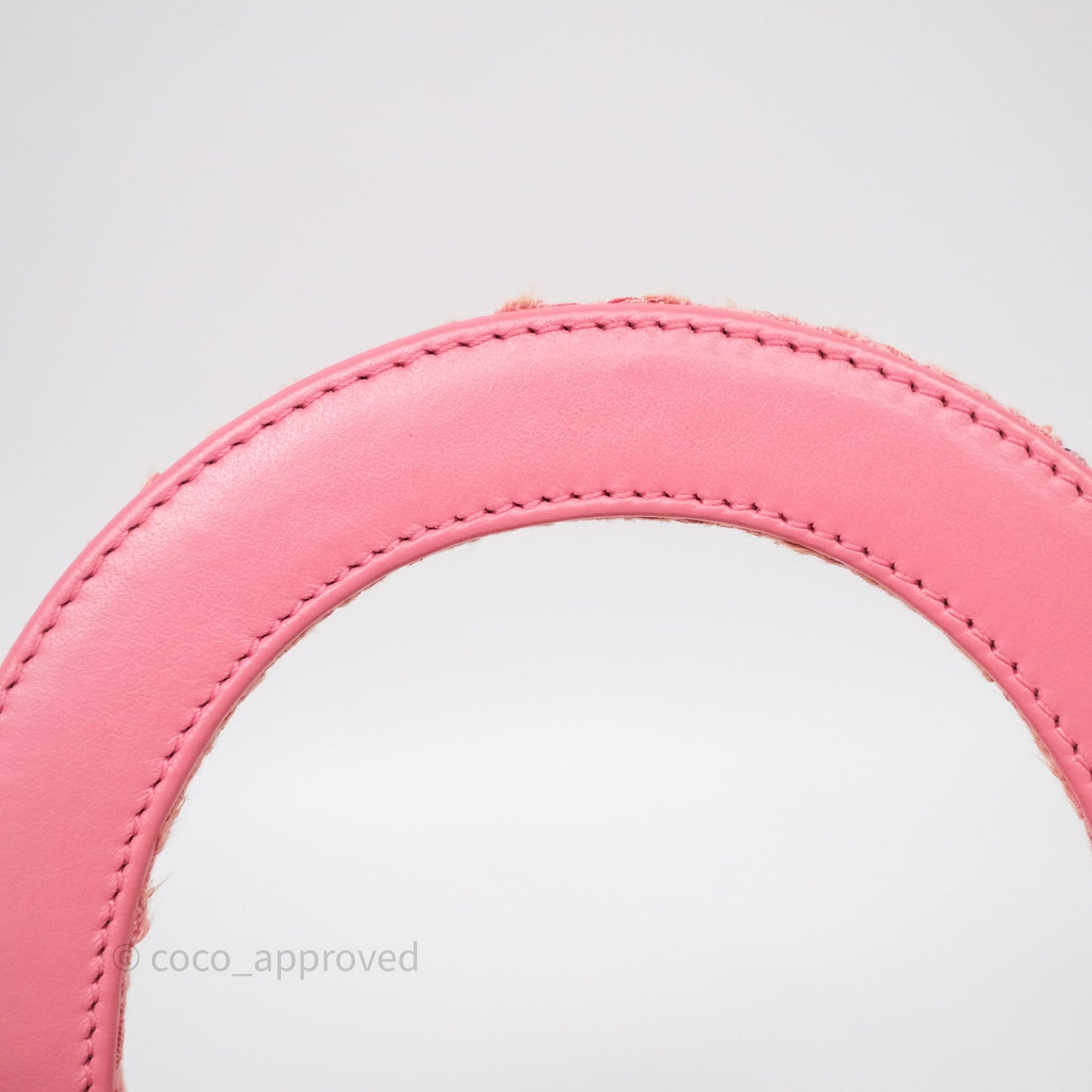Chanel Kelly Bag Pink Tweed Aged Gold Hardware