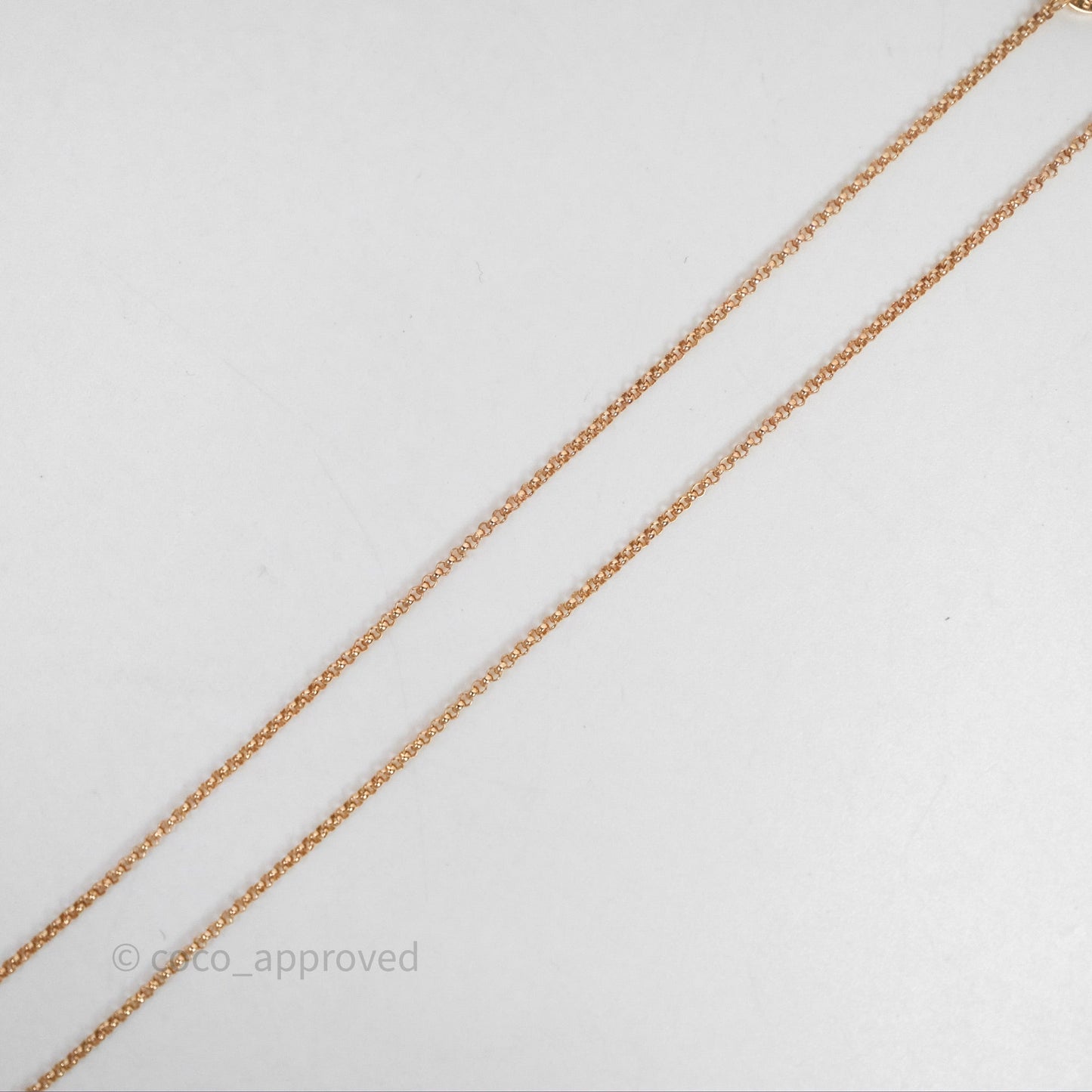 Bvlgari Mini Zero1 Necklace Rose Gold