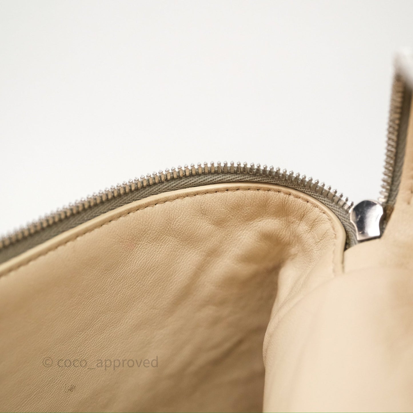 Loro Piana Extra Pocket Backpack L23.5 Eucalyptus/Antique Silver Hardware