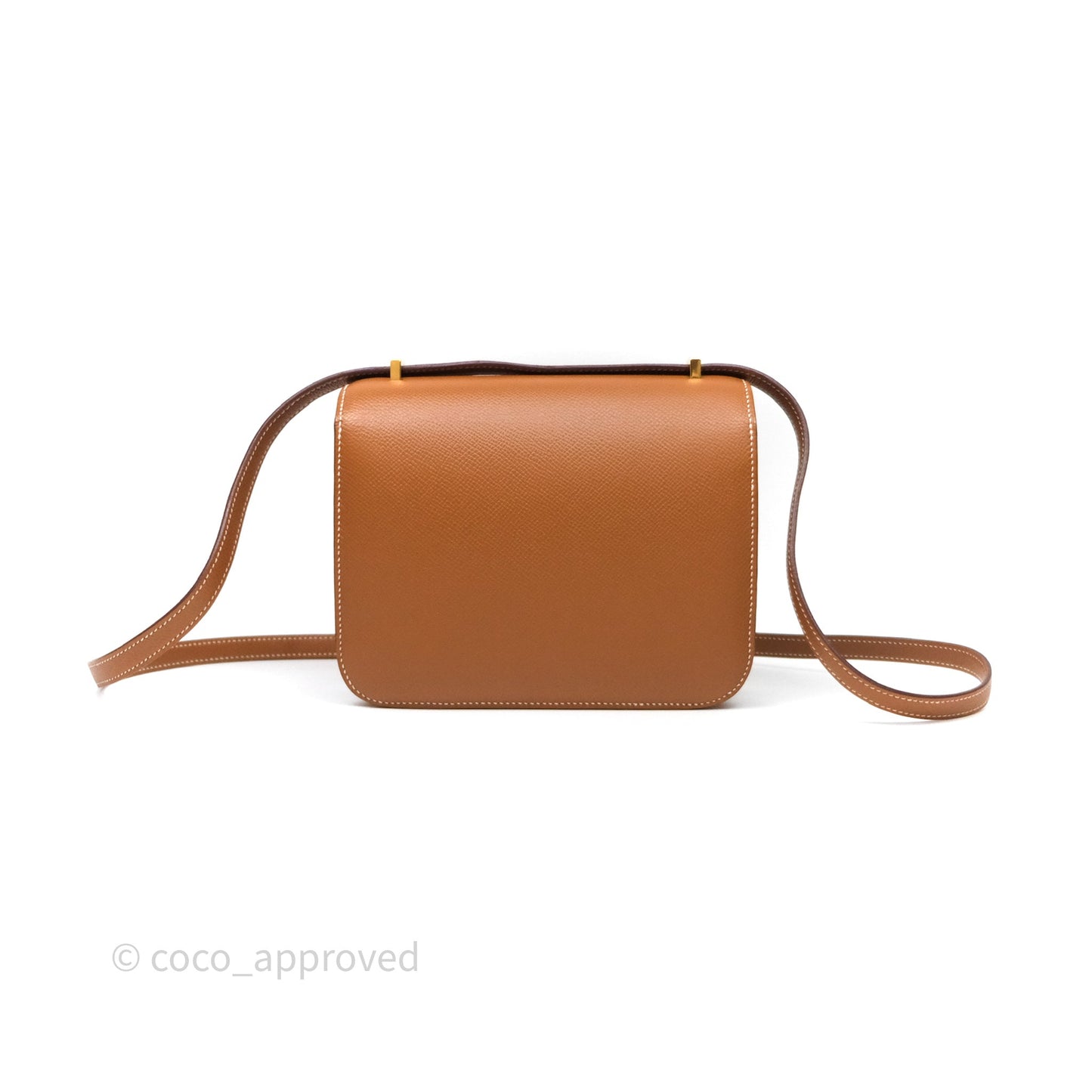 Hermès Constance Mini 18 Gold 37 Epsom Gold Hardware