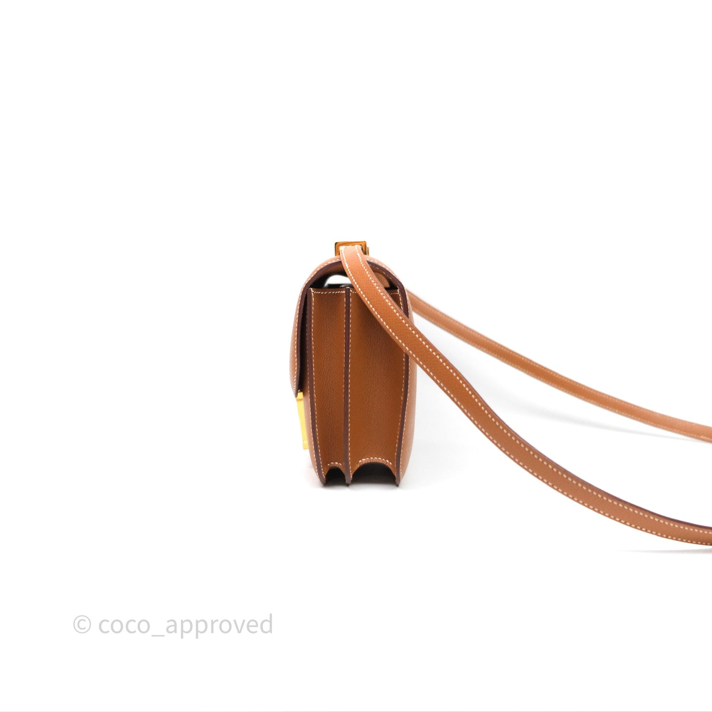Hermès Constance Mini 18 Gold 37 Epsom Gold Hardware