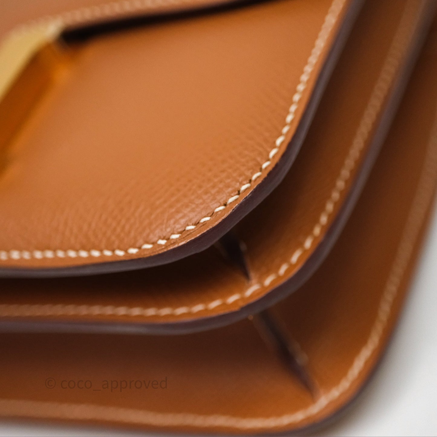 Hermès Constance Mini 18 Gold 37 Epsom Gold Hardware