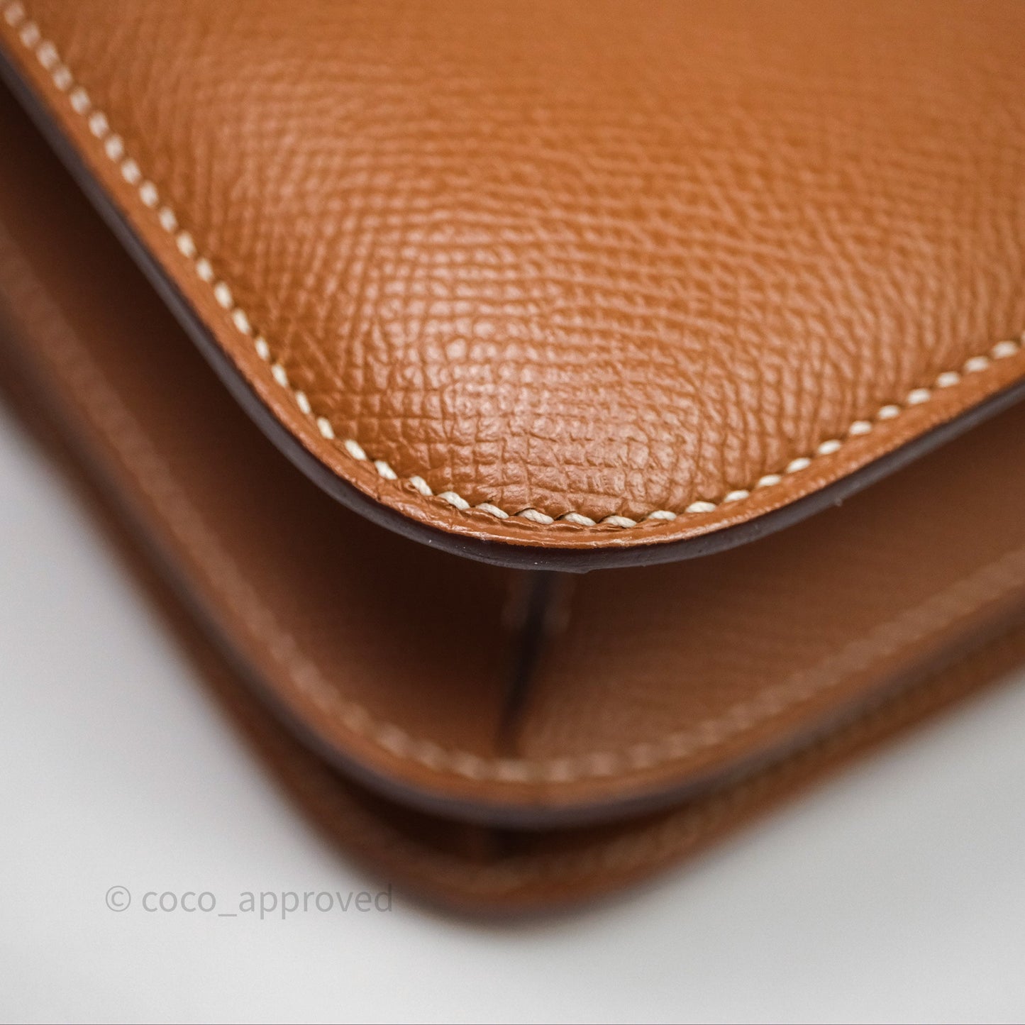 Hermès Constance Mini 18 Gold 37 Epsom Gold Hardware