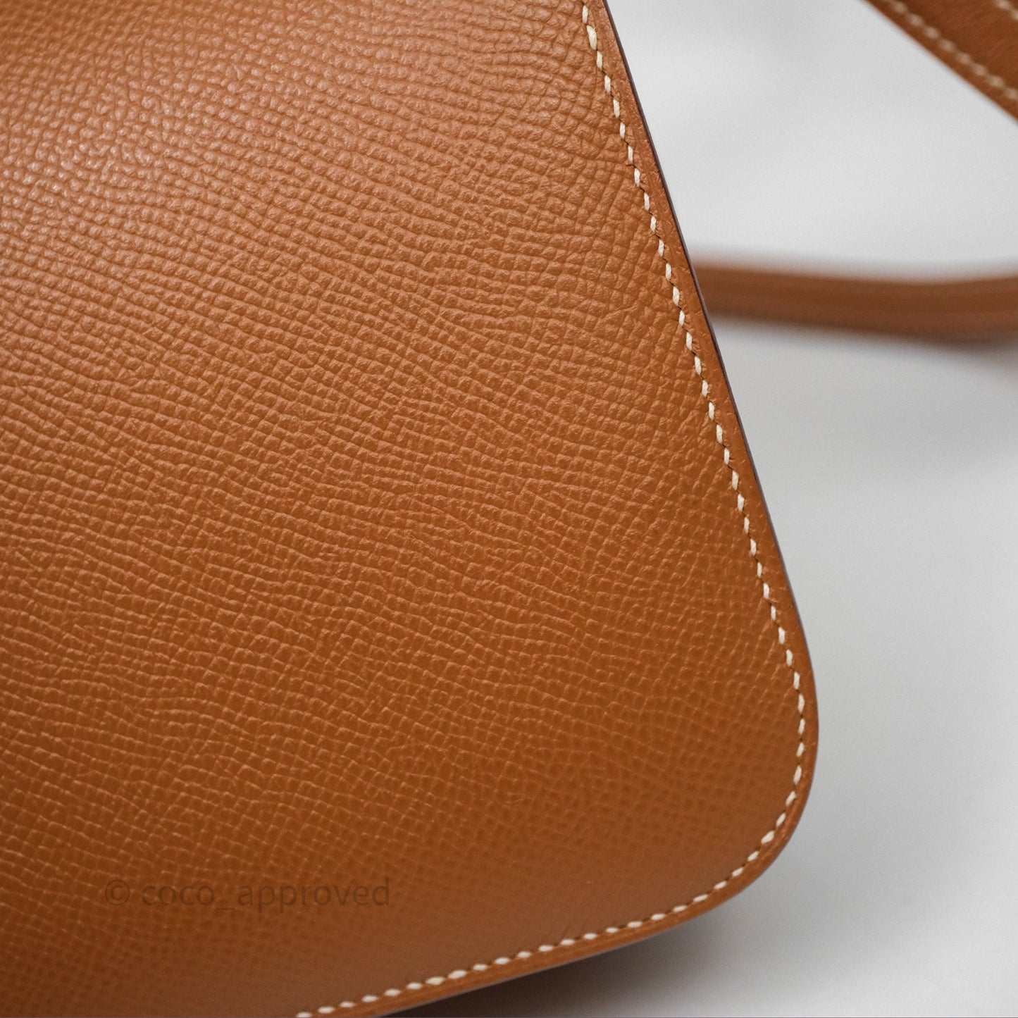 Hermès Constance Mini 18 Gold 37 Epsom Gold Hardware