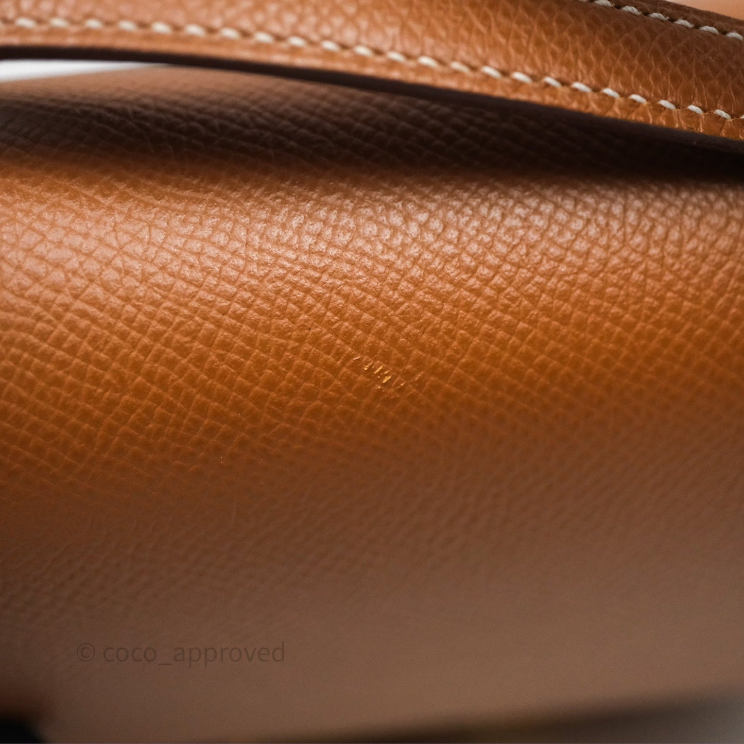 Hermès Constance Mini 18 Gold 37 Epsom Gold Hardware