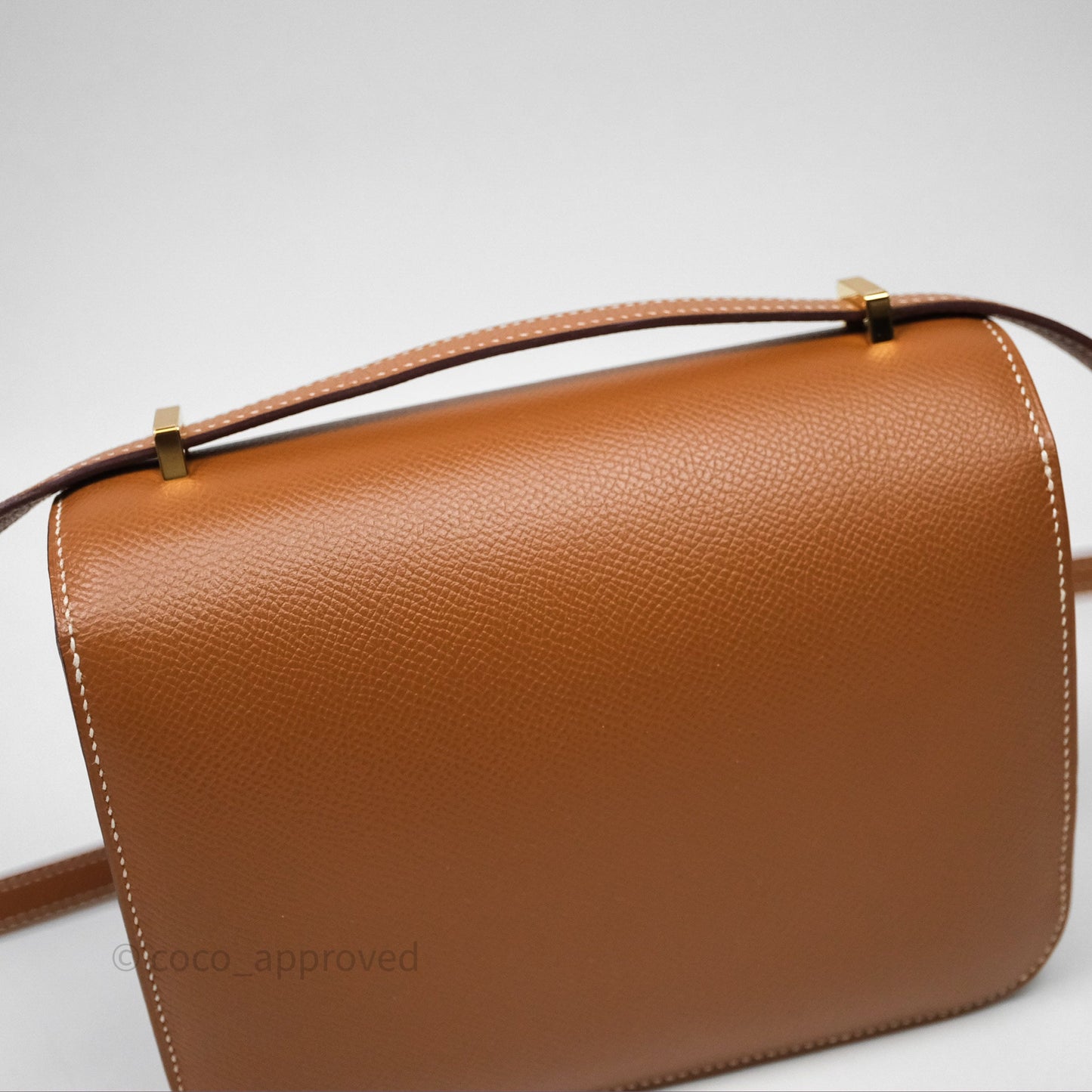 Hermès Constance Mini 18 Gold 37 Epsom Gold Hardware