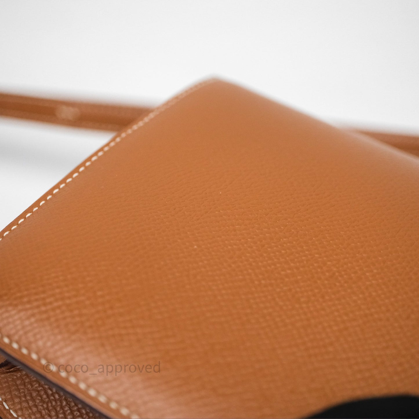 Hermès Constance Mini 18 Gold 37 Epsom Gold Hardware