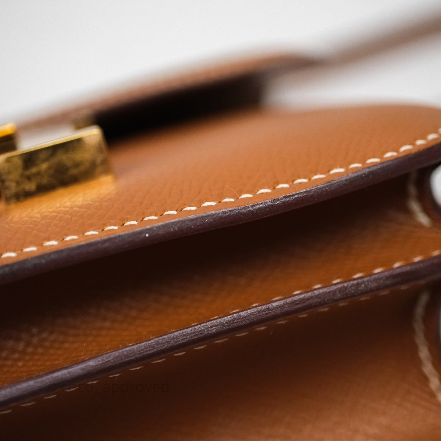 Hermès Constance Mini 18 Gold 37 Epsom Gold Hardware