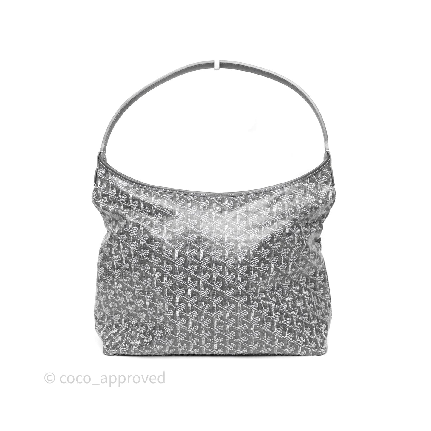 Goyard Bohème Hobo Bag Grey Goyardine Canvas