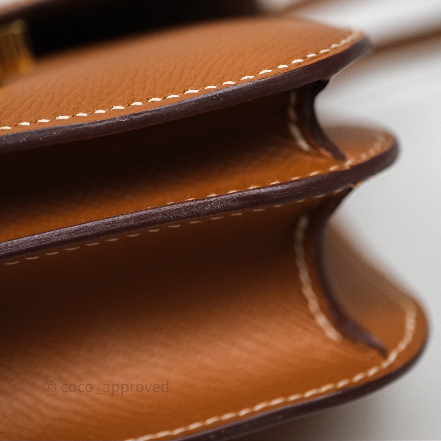 Hermès Constance Mini 18 Gold 37 Epsom Gold Hardware