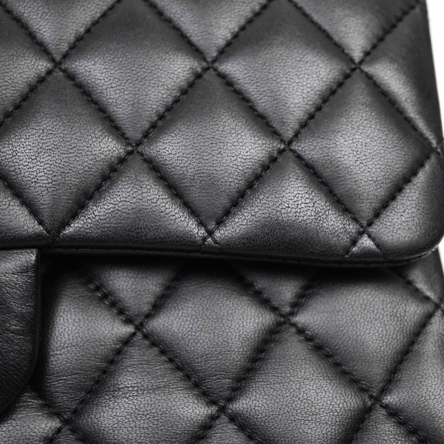 Chanel Small Classic Flap Quilted Black Lambskin Gold Hardware
