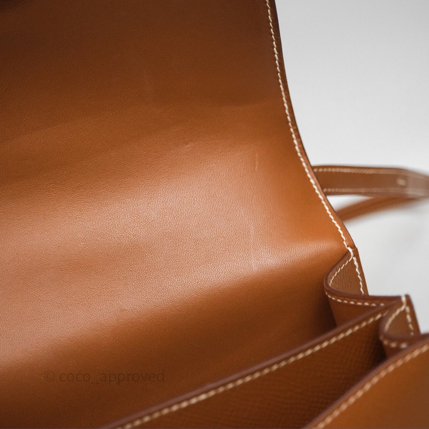 Hermès Constance Mini 18 Gold 37 Epsom Gold Hardware