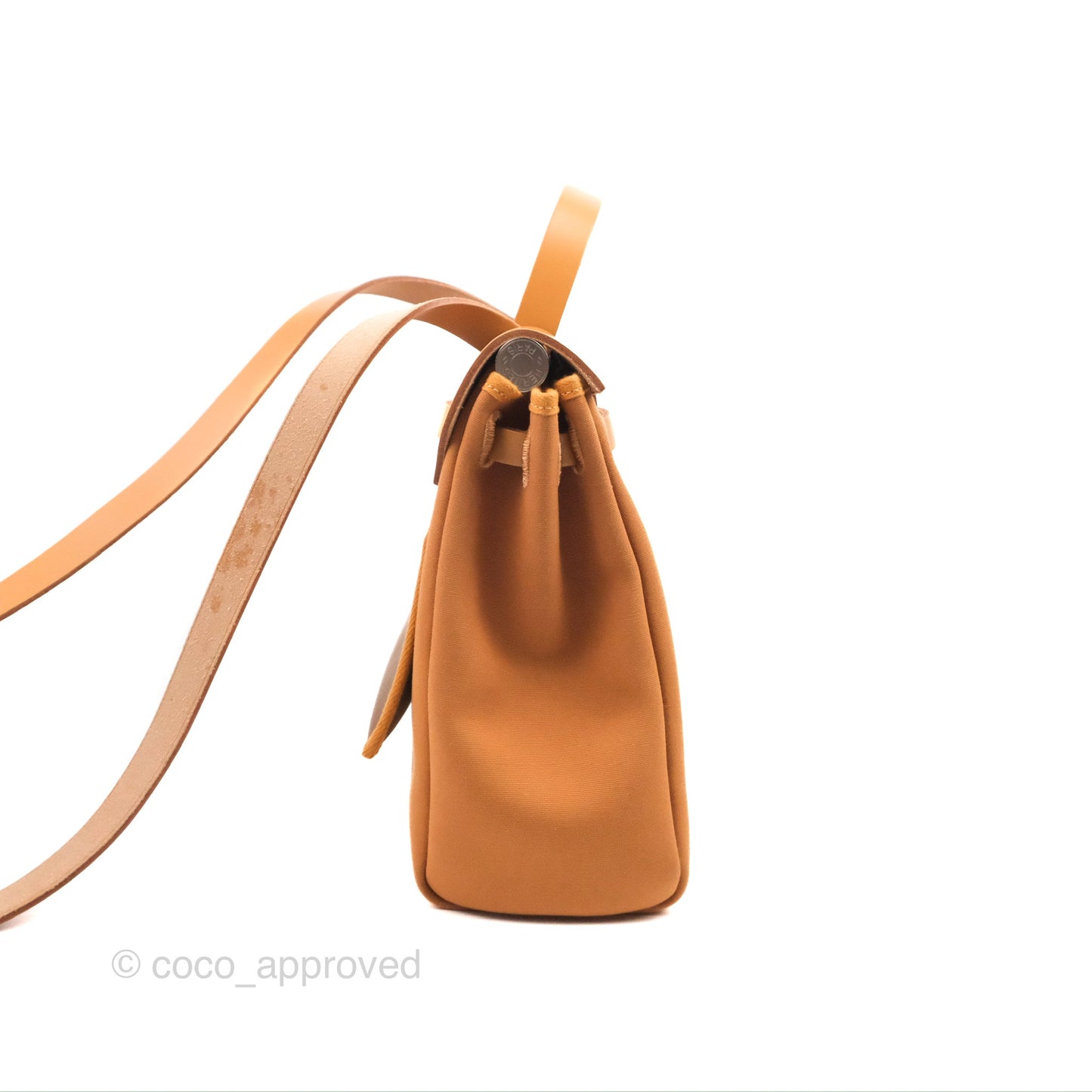 Hermès Herbag Zip 31 Natural Sable Canvas Palladium Hardware