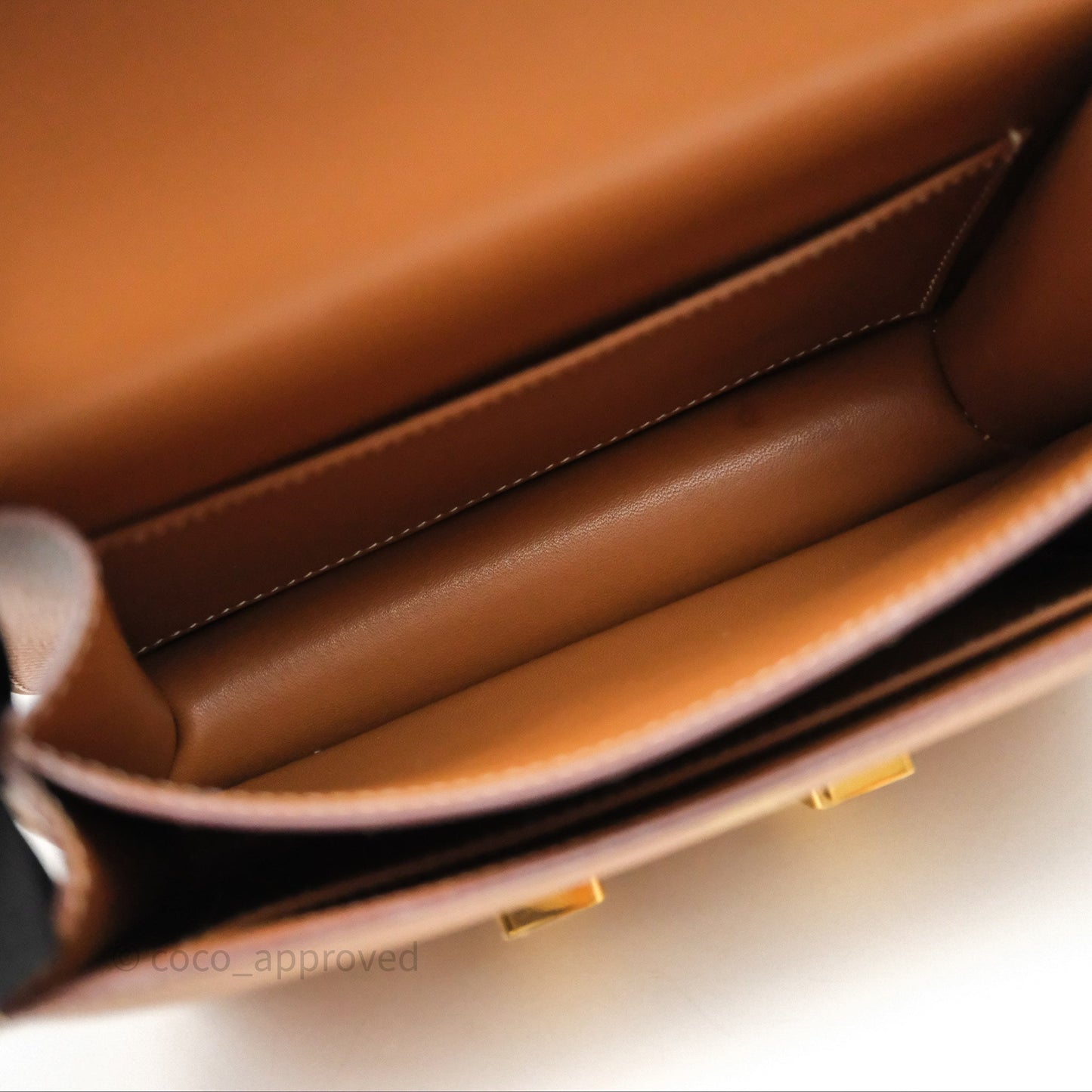 Hermès Constance Mini 18 Gold 37 Epsom Gold Hardware