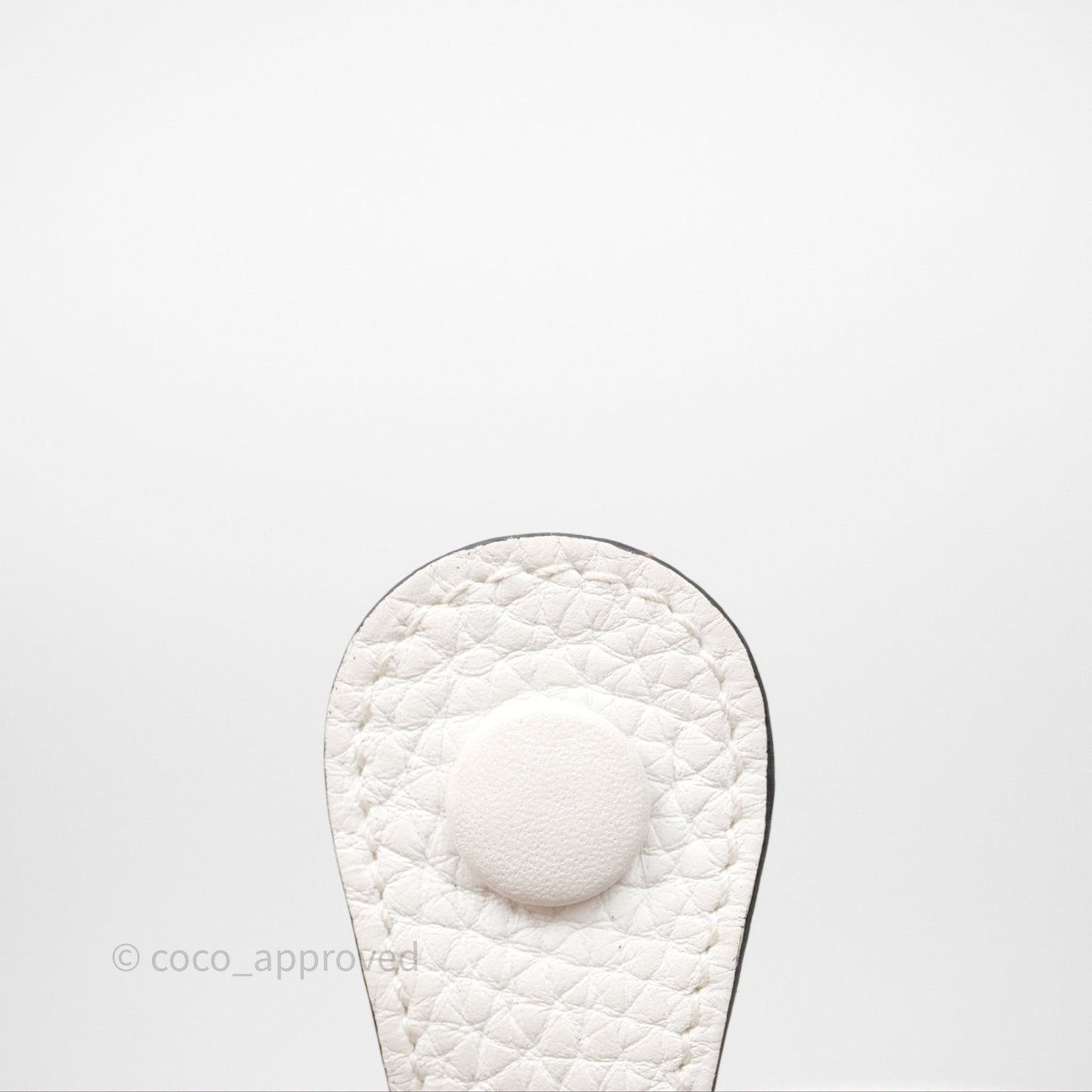 Hermes Evelyne III 29 New White 0U Clemence Palladium Hardware