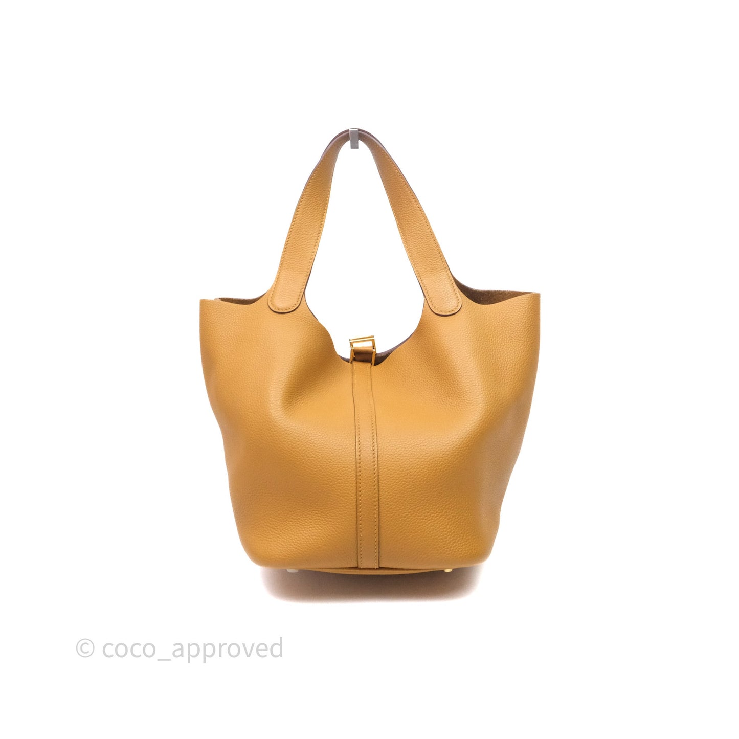 Hermès Picotin 22 Sesame 2S Taurillon Maurice Gold Hardware