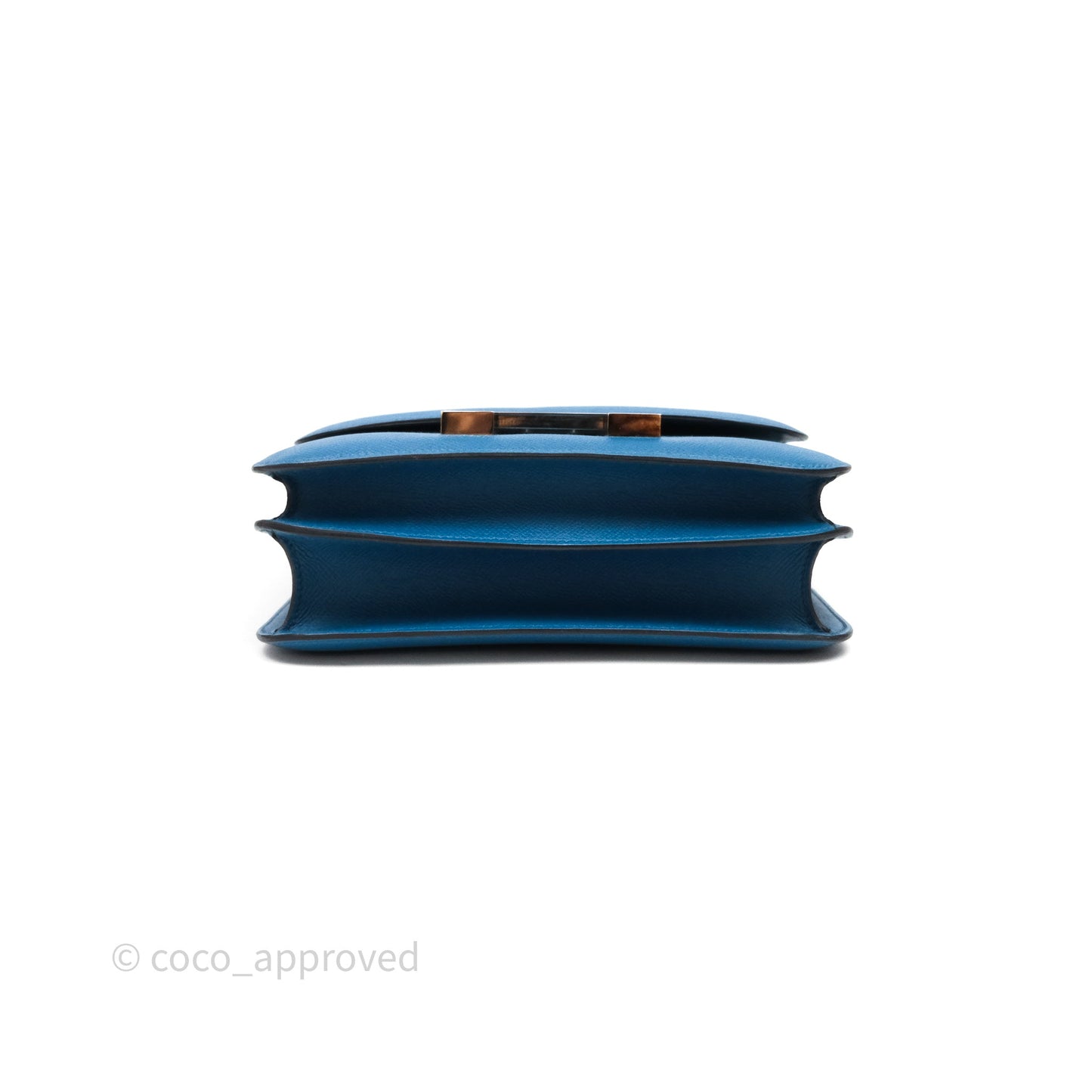 Hermès Constance 24 Bleu Epsom Palladium Hardware