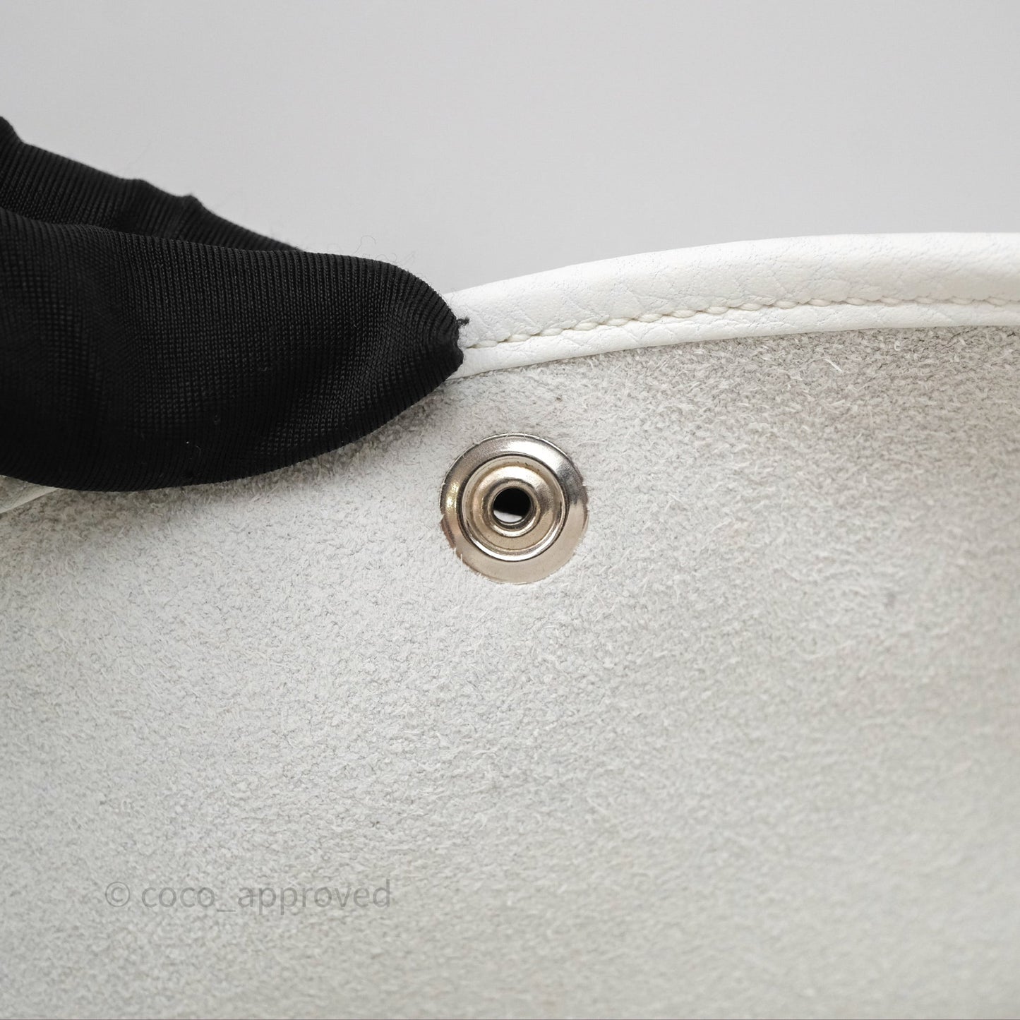 Hermes Evelyne III 29 New White 0U Clemence Palladium Hardware