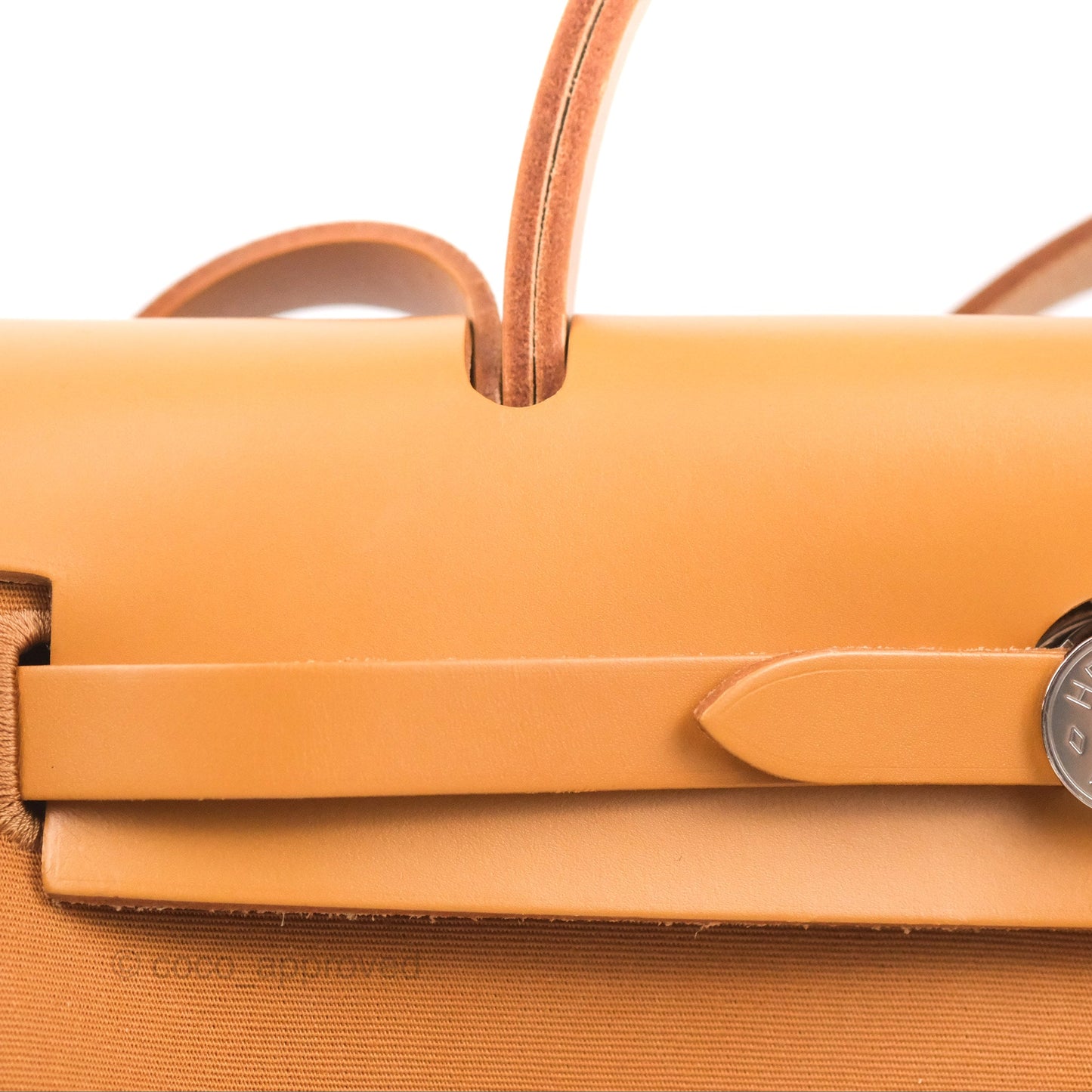 Hermès Herbag Zip 31 Natural Sable Canvas Palladium Hardware