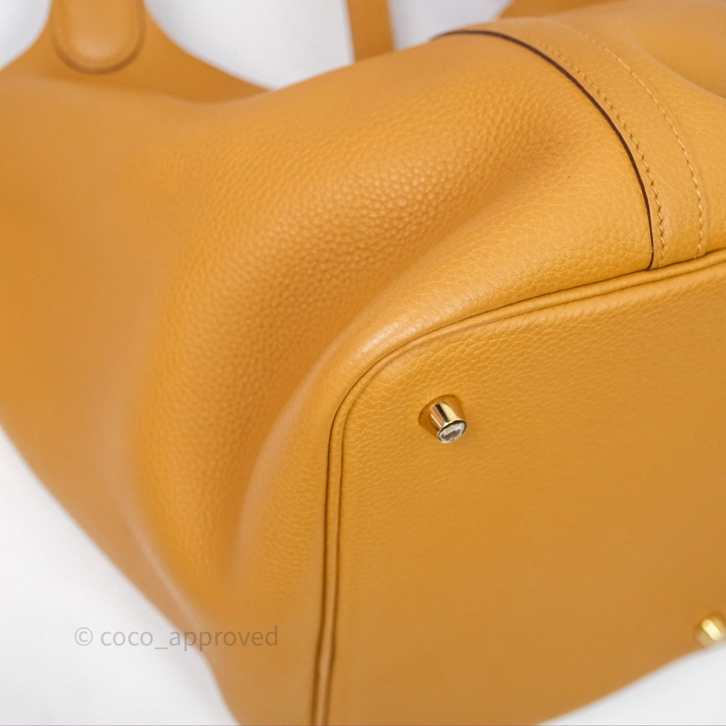 Hermès Picotin 22 Sesame 2S Taurillon Maurice Gold Hardware