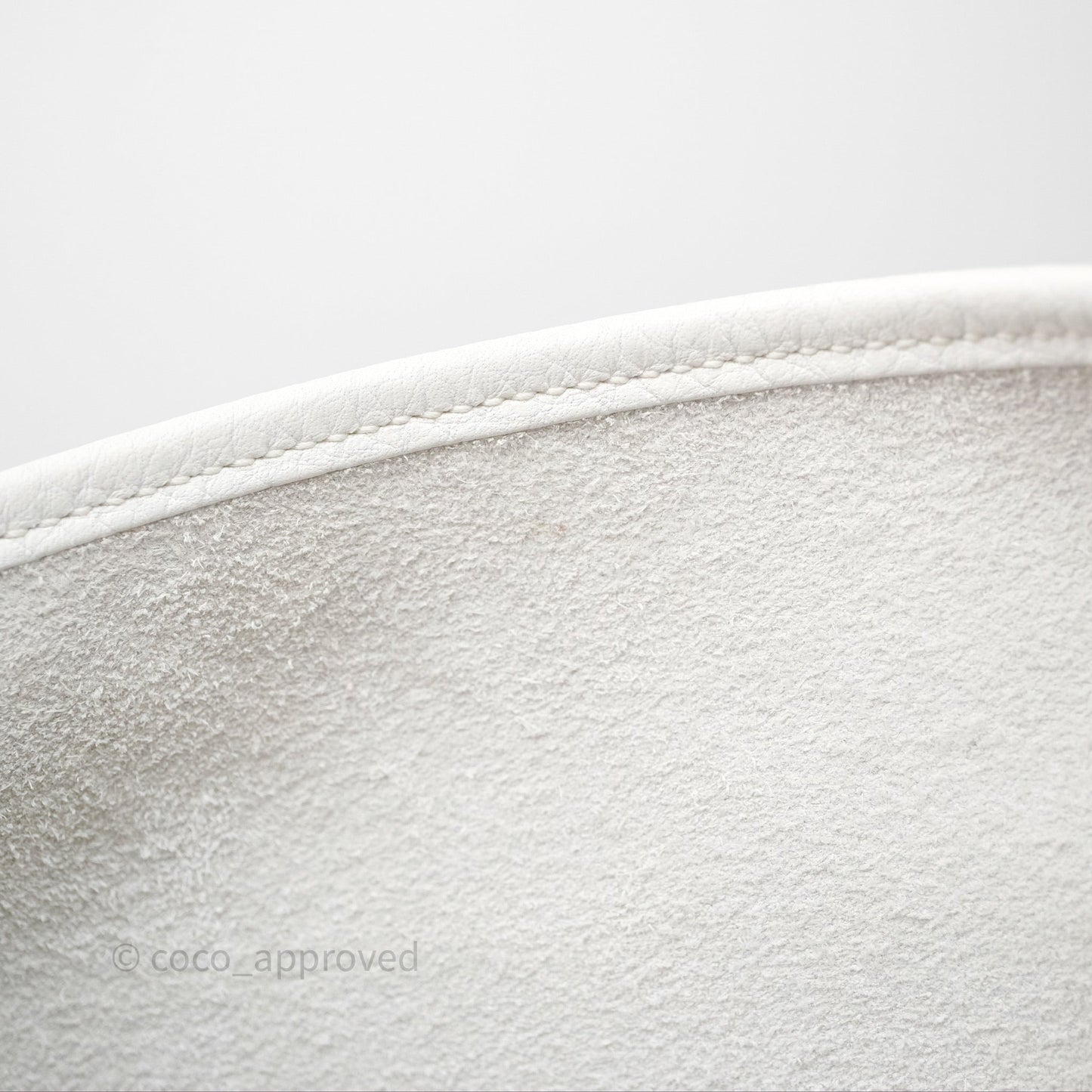Hermes Evelyne III 29 New White 0U Clemence Palladium Hardware