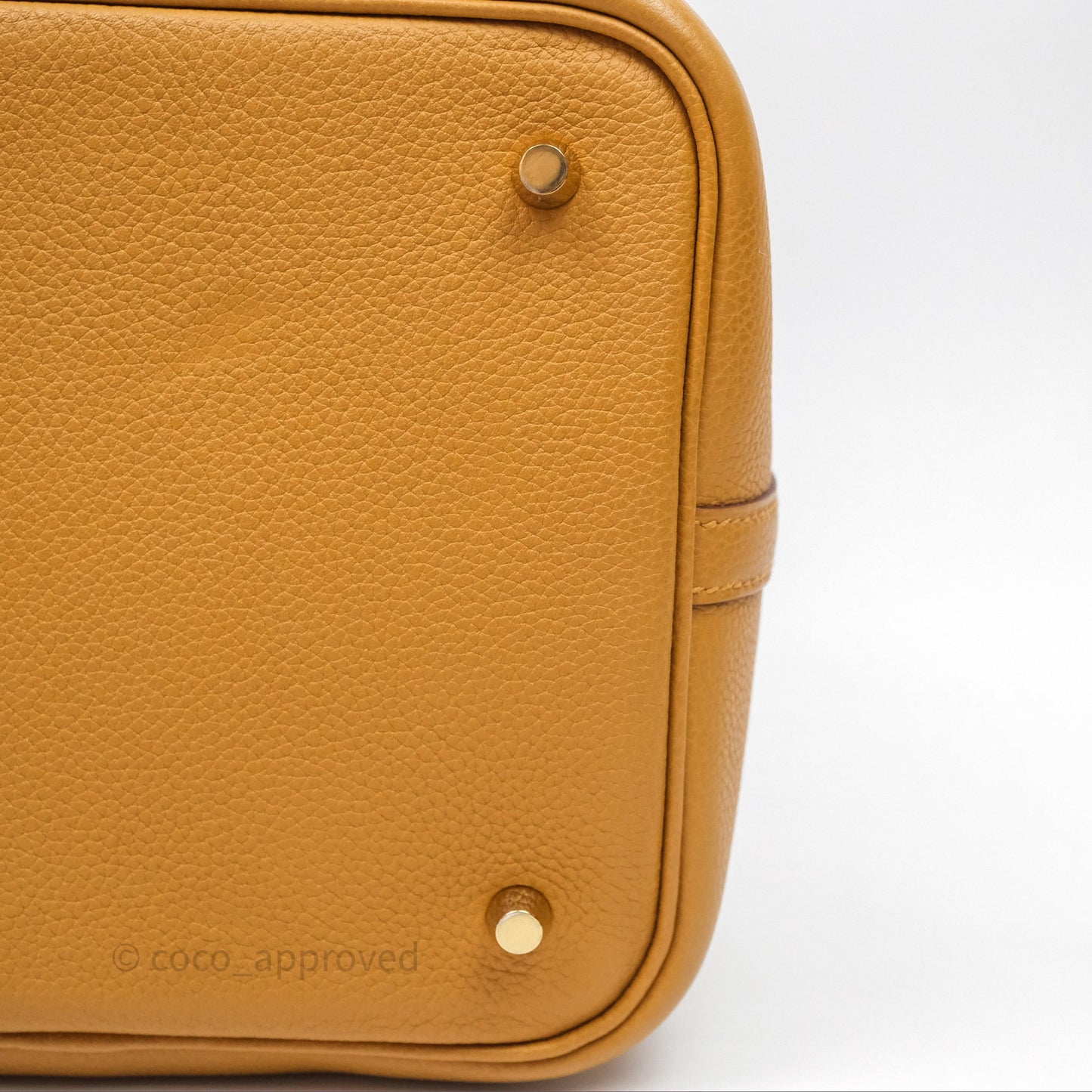 Hermès Picotin 22 Sesame 2S Taurillon Maurice Gold Hardware