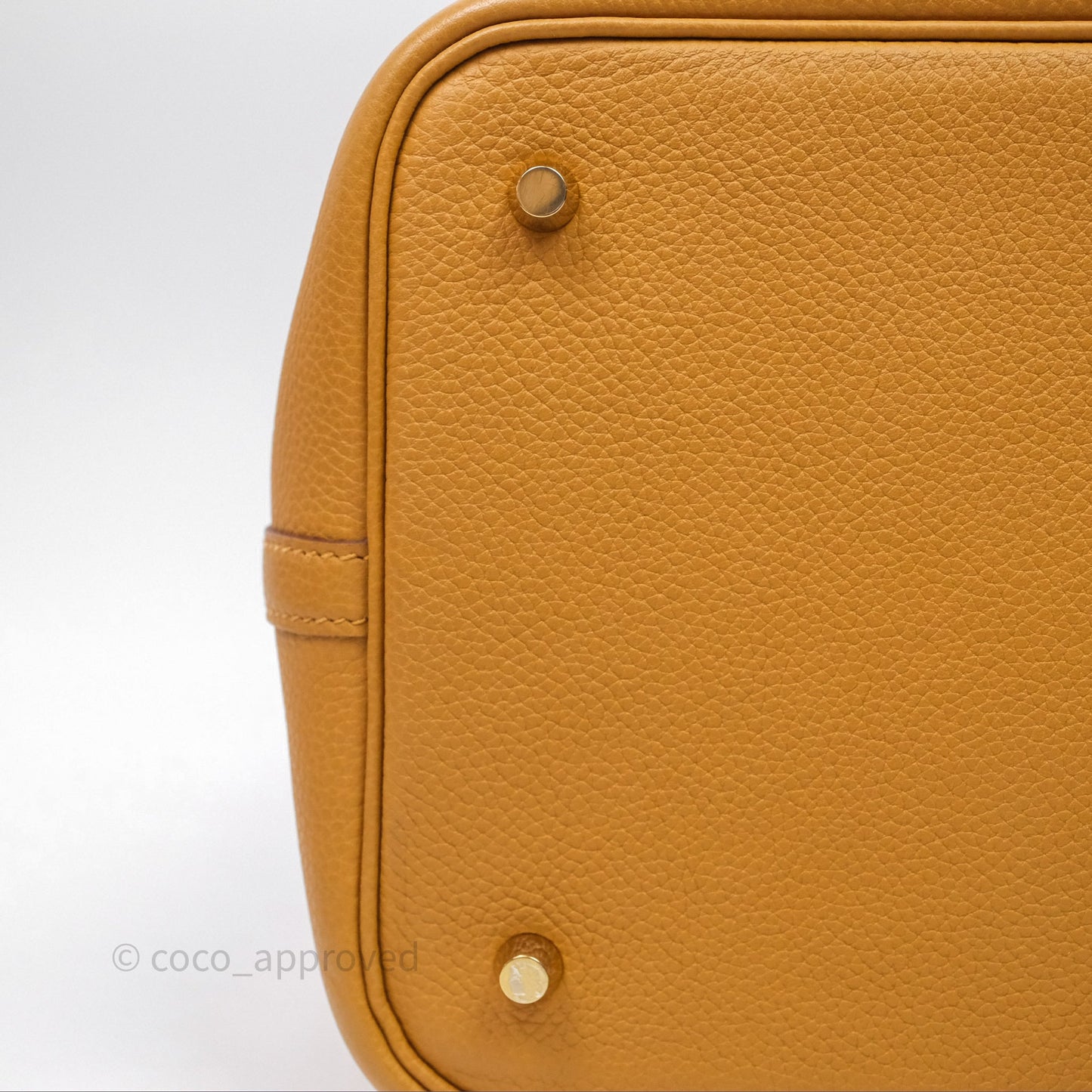 Hermès Picotin 22 Sesame 2S Taurillon Maurice Gold Hardware